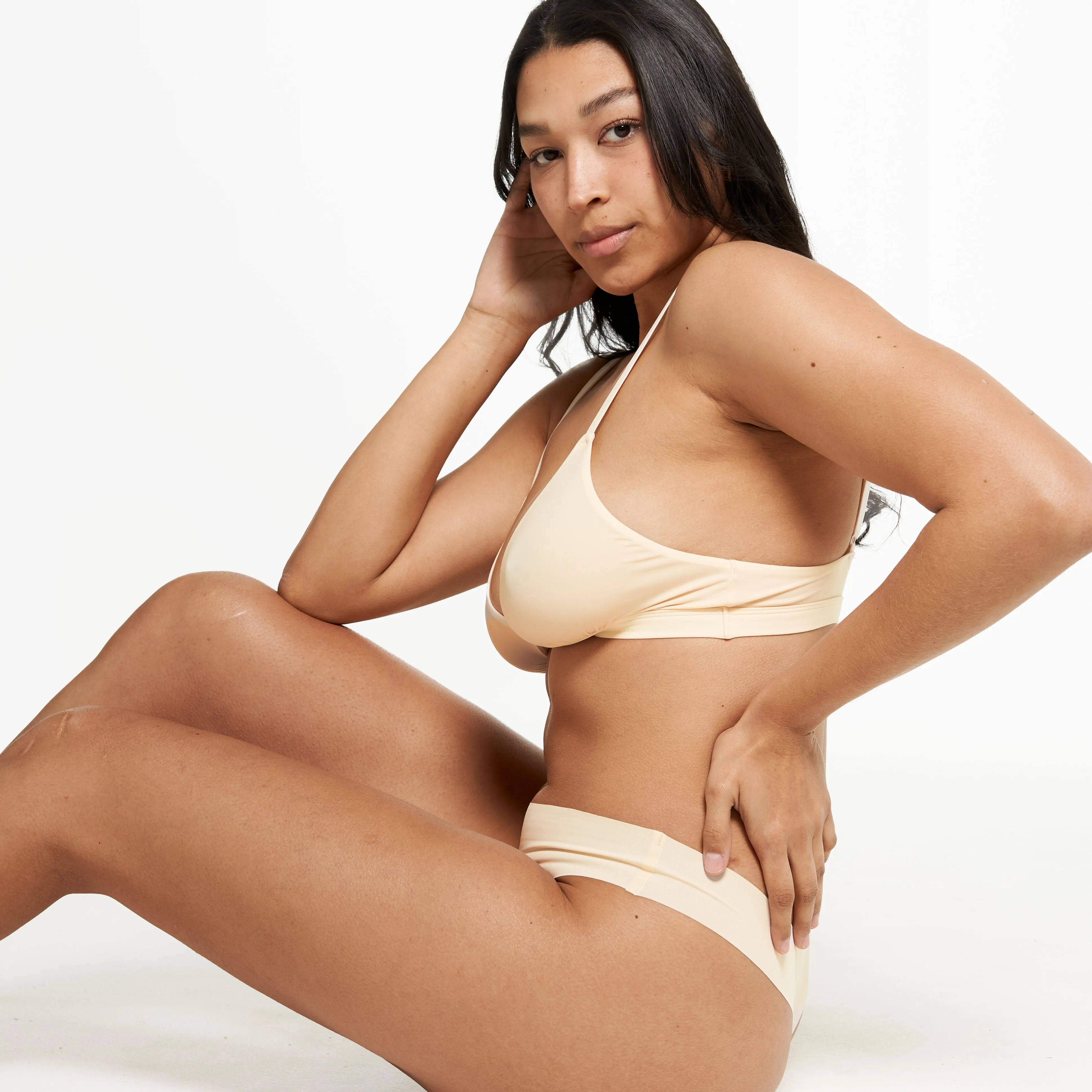Original-Rise Thong - Seamless Ultrasmooth 2.0 - Vanilla sold by Peach Underwear product image thumbnail 3