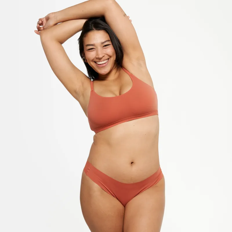 Original-Rise Thong - Seamless Ultrasmooth 2.0 - Spice sold by Peach Underwear