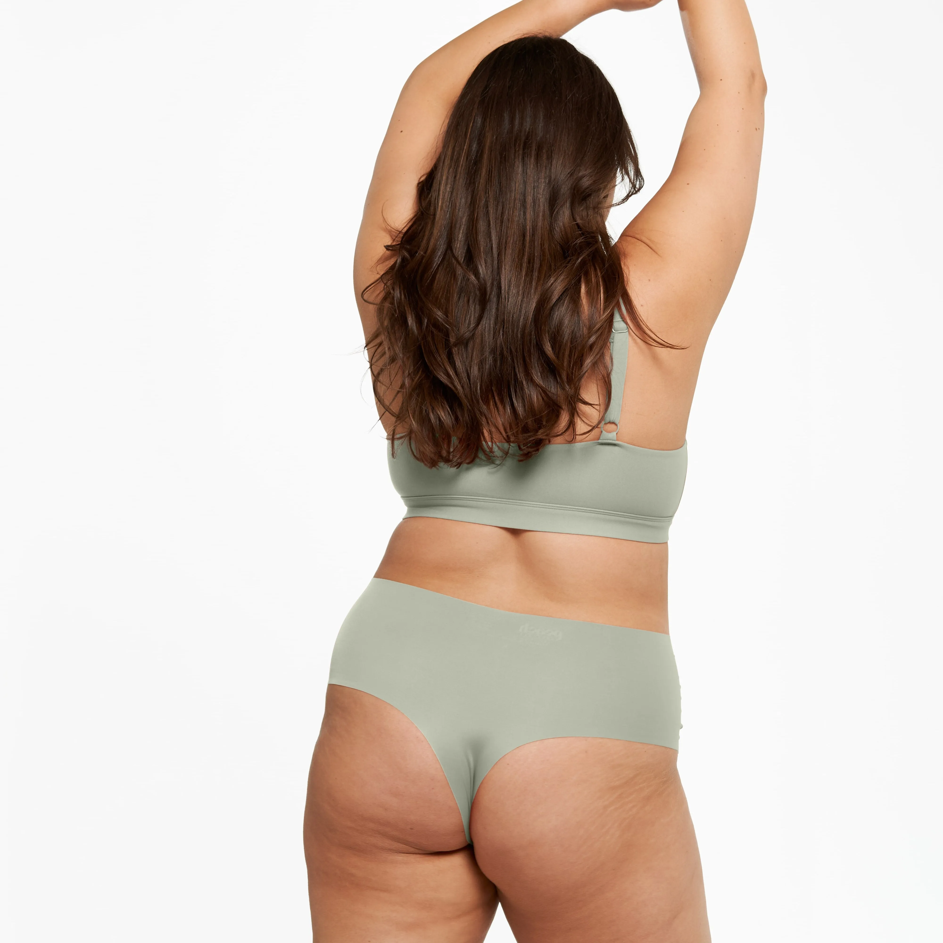 High-Rise Thong - Seamless Ultrasmooth 2.0 - Moss sold by Peach Underwear product image thumbnail 5