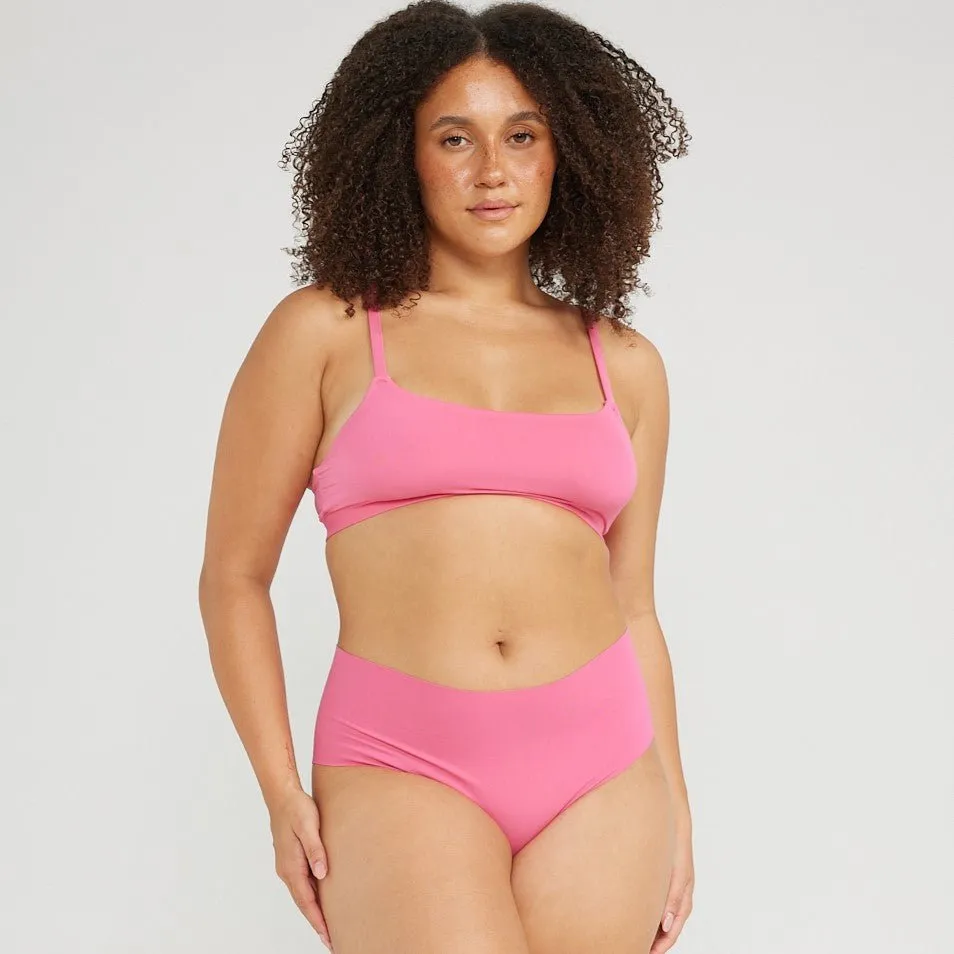 Mid-Rise Cheeky - Seamless Cotton - Confetti sold by Peach Underwear product image thumbnail 3