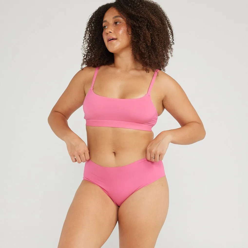 Mid-Rise Bikini - Seamless Cotton - Confetti sold by Peach Underwear product image thumbnail 2