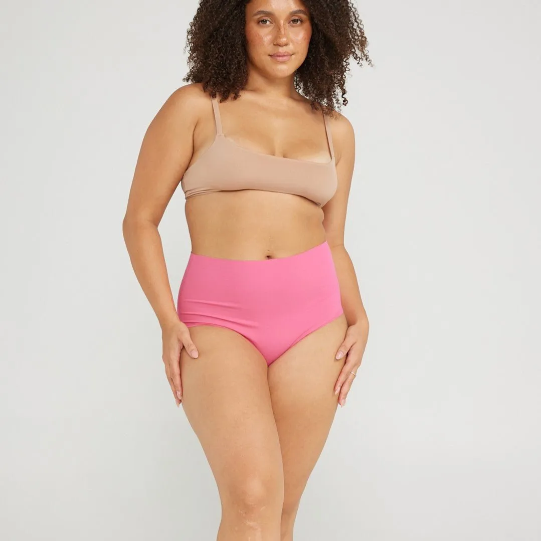 High-Rise Cheeky - Seamless Cotton - Confetti sold by Peach Underwear product image thumbnail 2