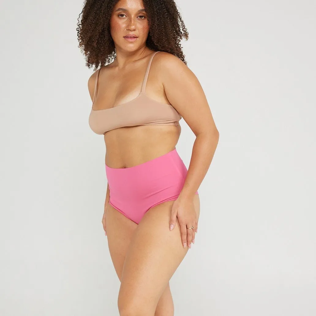 High-Rise Cheeky - Seamless Cotton - Confetti sold by Peach Underwear product image thumbnail 4