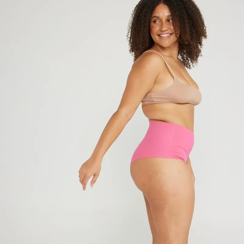 High-Rise Cheeky - Seamless Cotton - Confetti sold by Peach Underwear