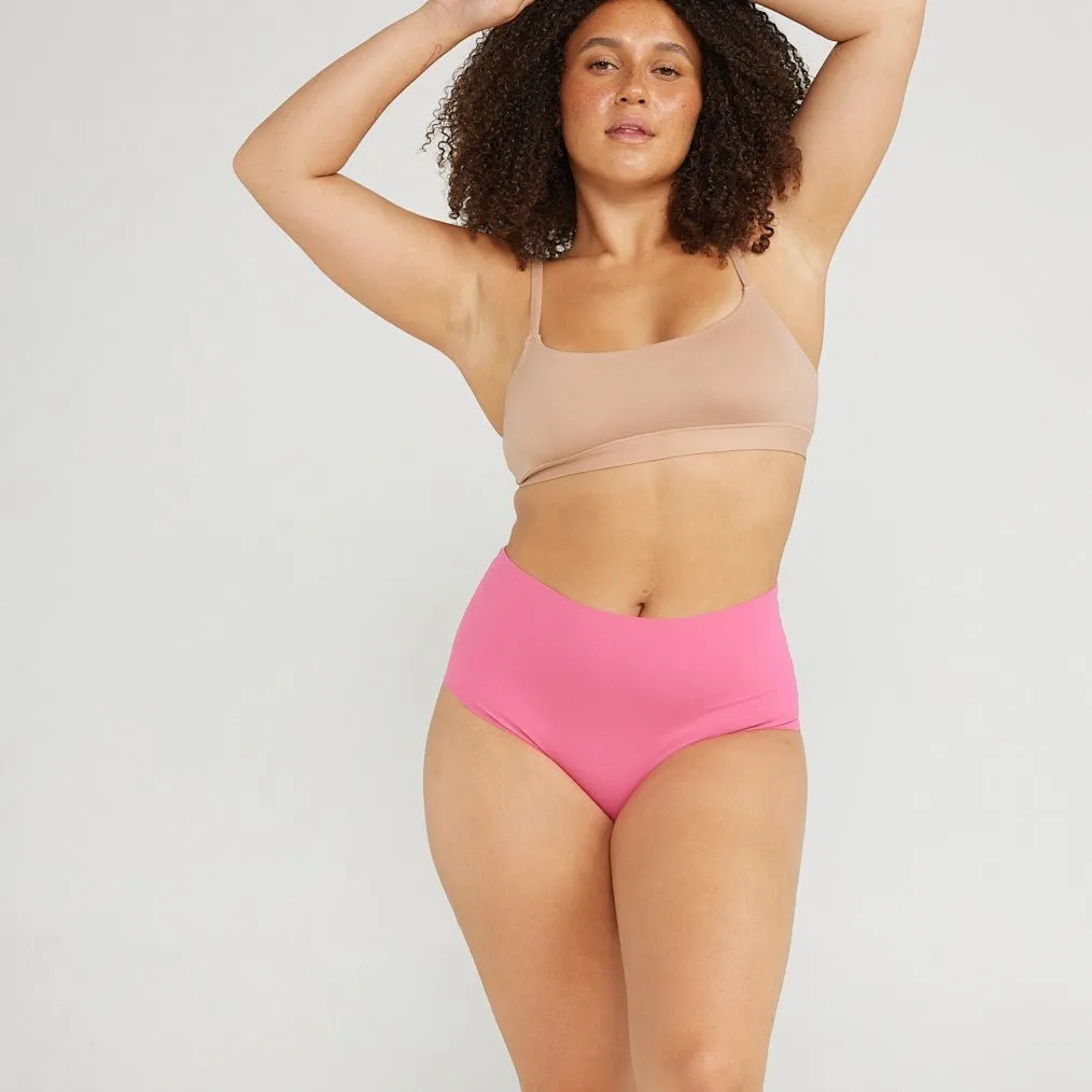 High-Rise Bikini - Seamless Cotton - Confetti sold by Peach Underwear product image thumbnail 3