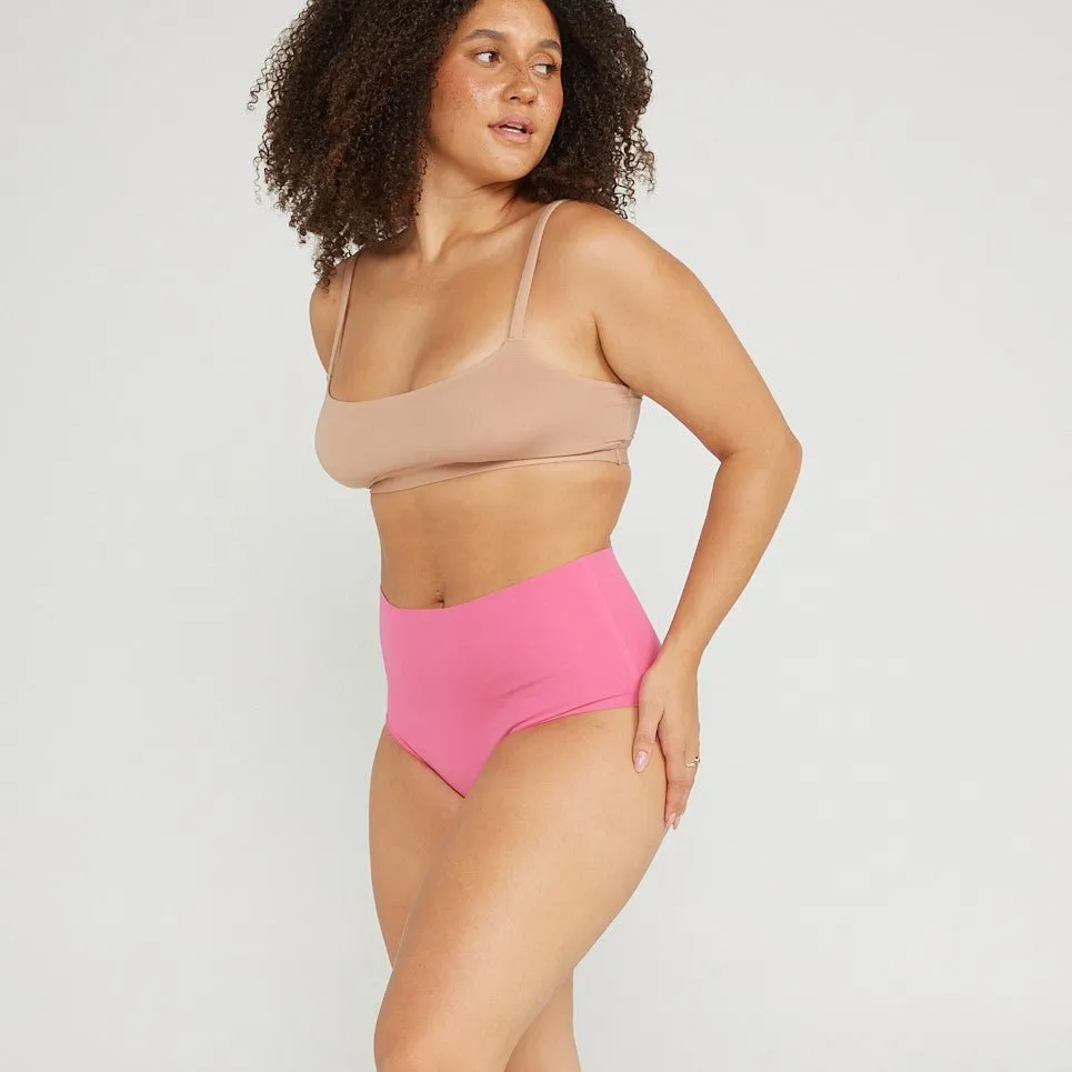 High-Rise Bikini - Seamless Cotton - Confetti sold by Peach Underwear product image thumbnail 4