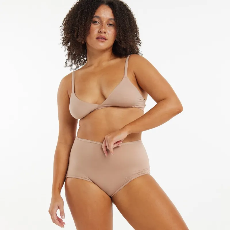 High-Rise Boyleg - Super Stretch - Latte sold by Peach Underwear