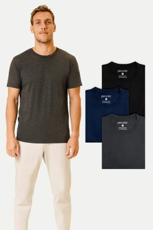 Crew neck - Dark Pack 3-Pack sold by Pearler