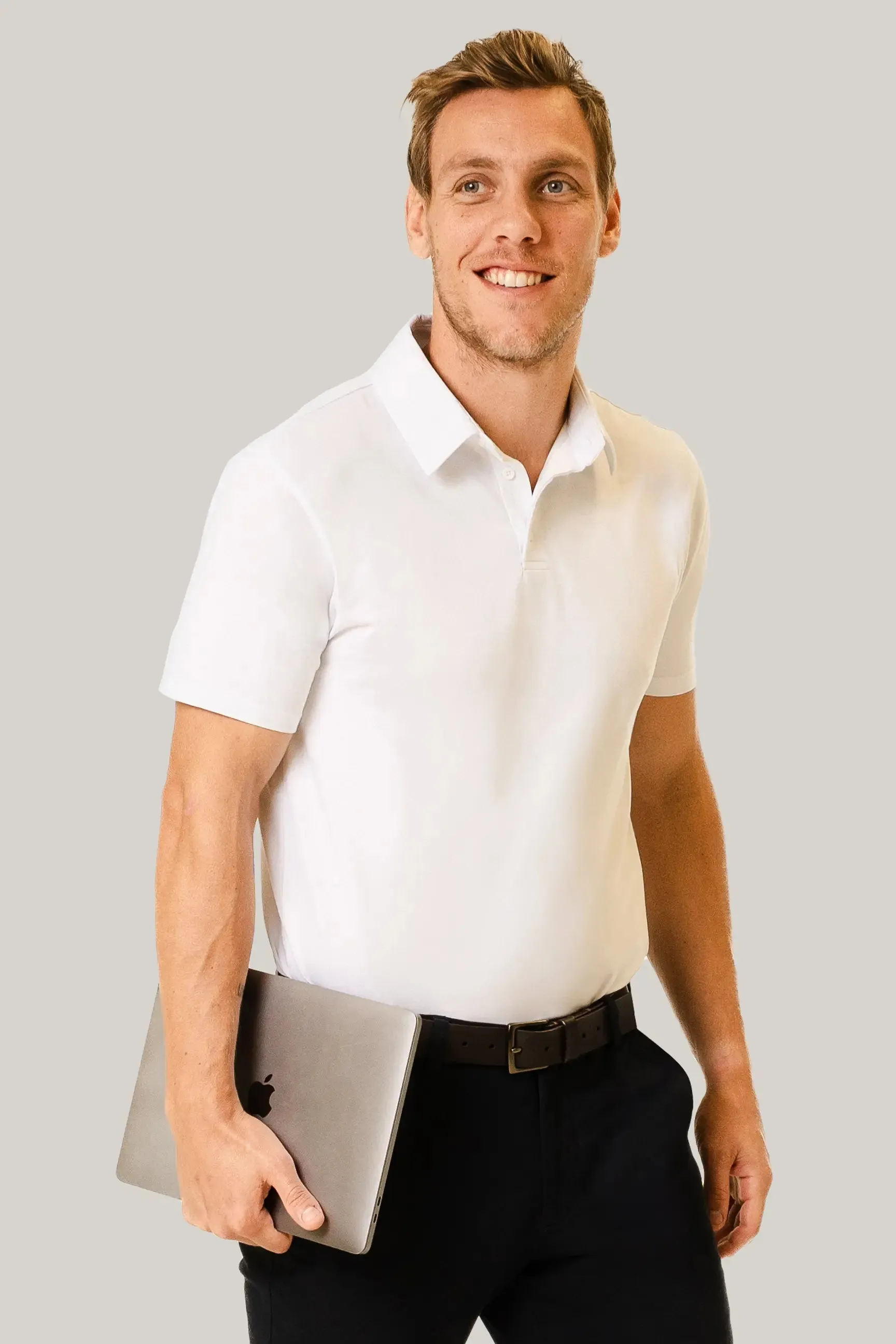 City Polo - Crisp White sold by Pearler