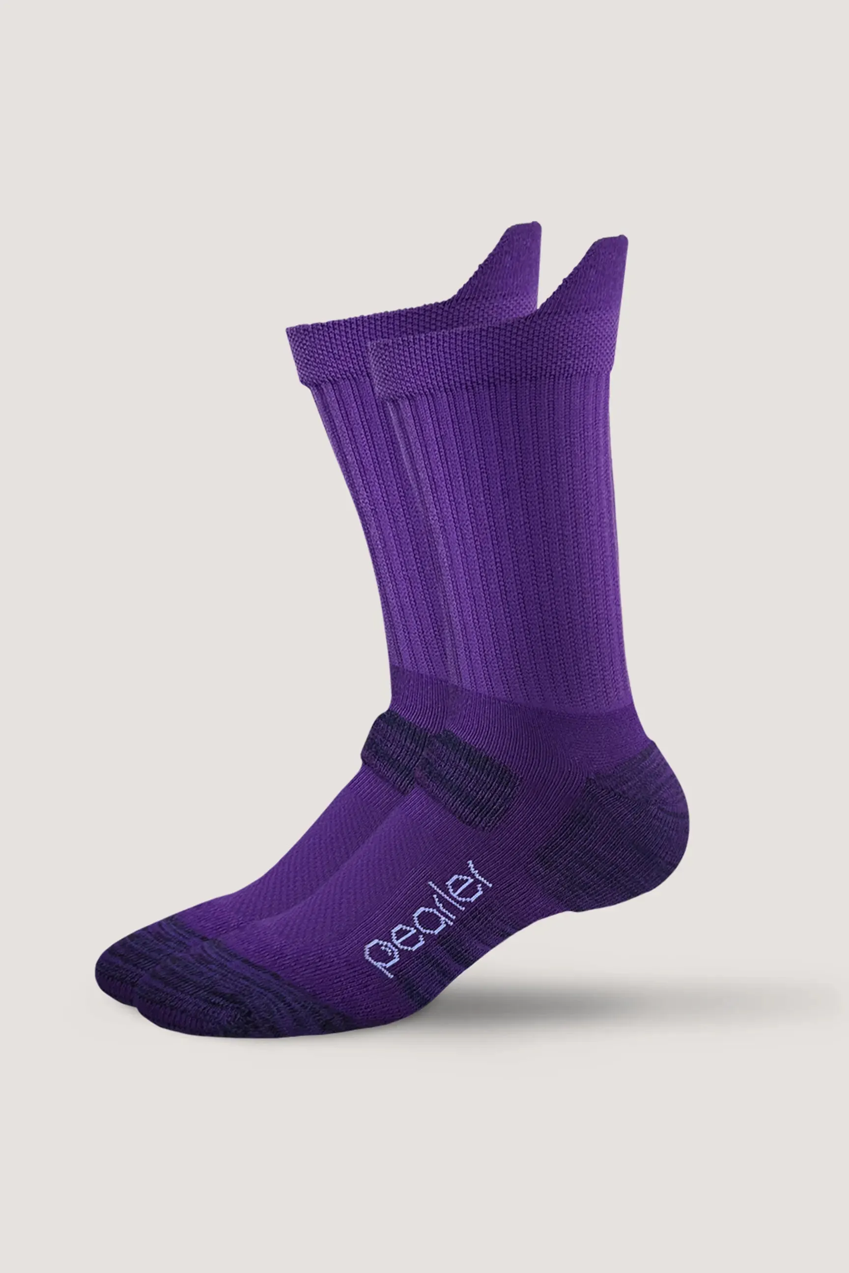 Smooth Comfort Mid Sock - Grape sold by Pearler
