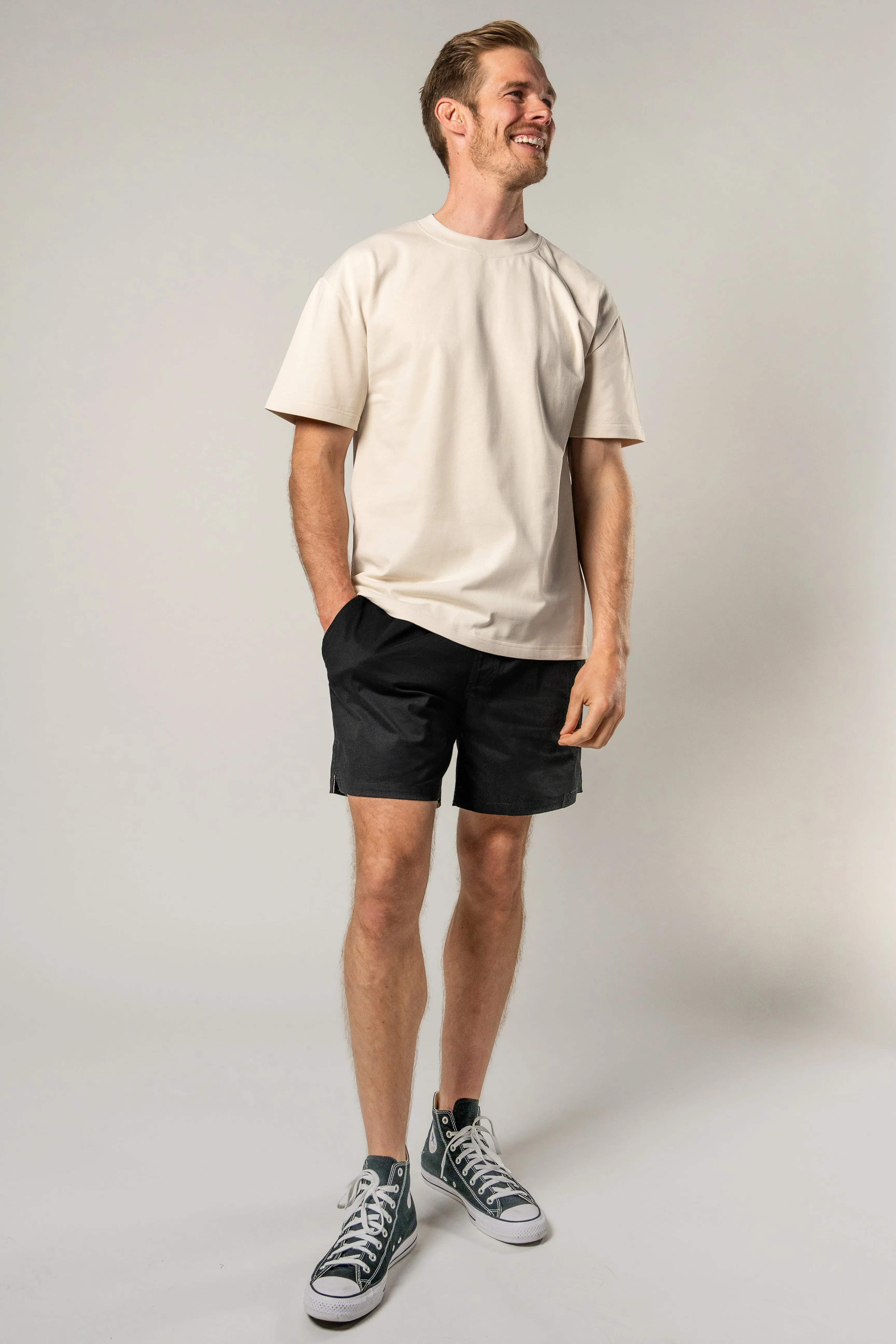 Box Fit Tee - Ivory sold by Pearler product image thumbnail 2