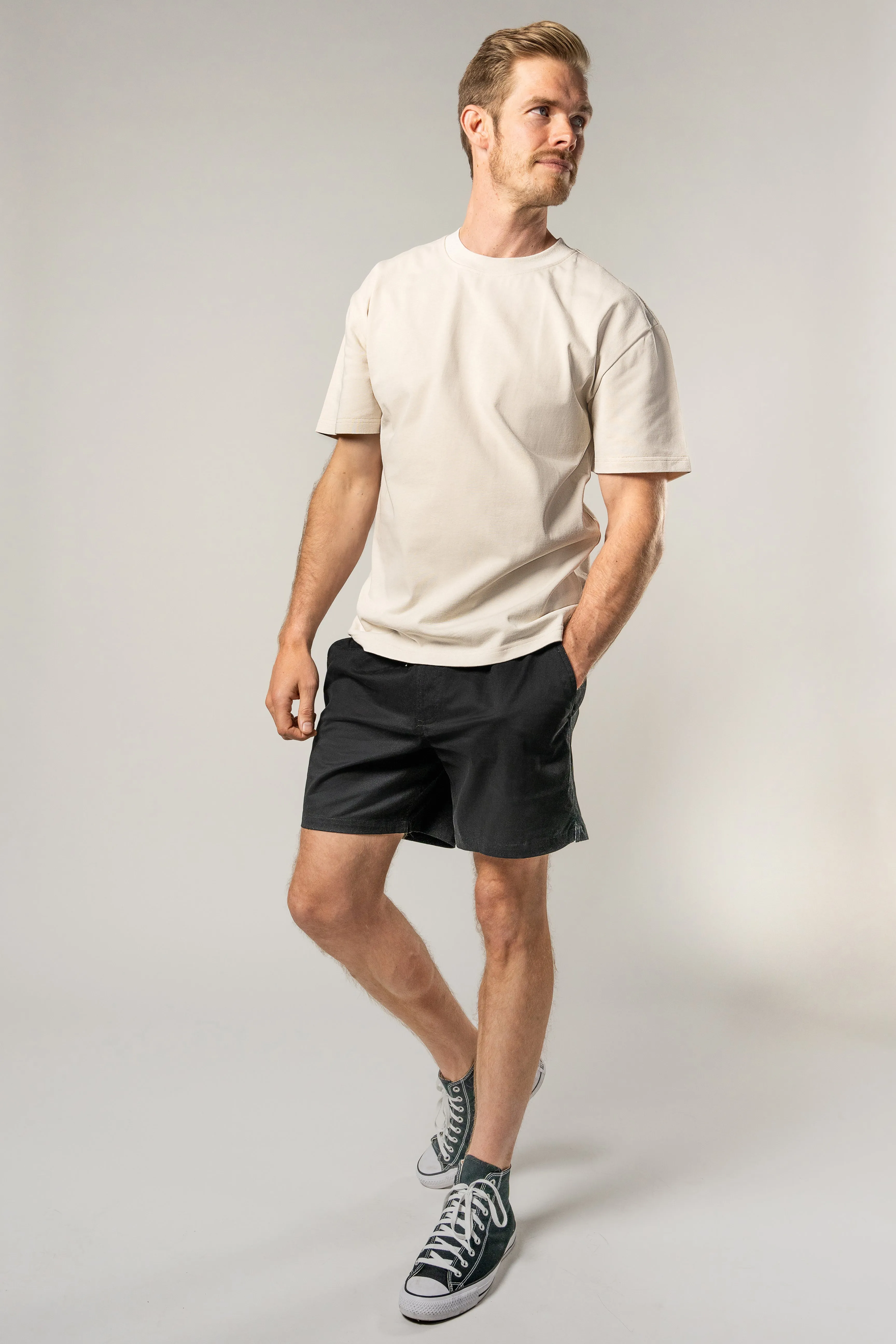 Box Fit Tee - Ivory sold by Pearler product image thumbnail 4