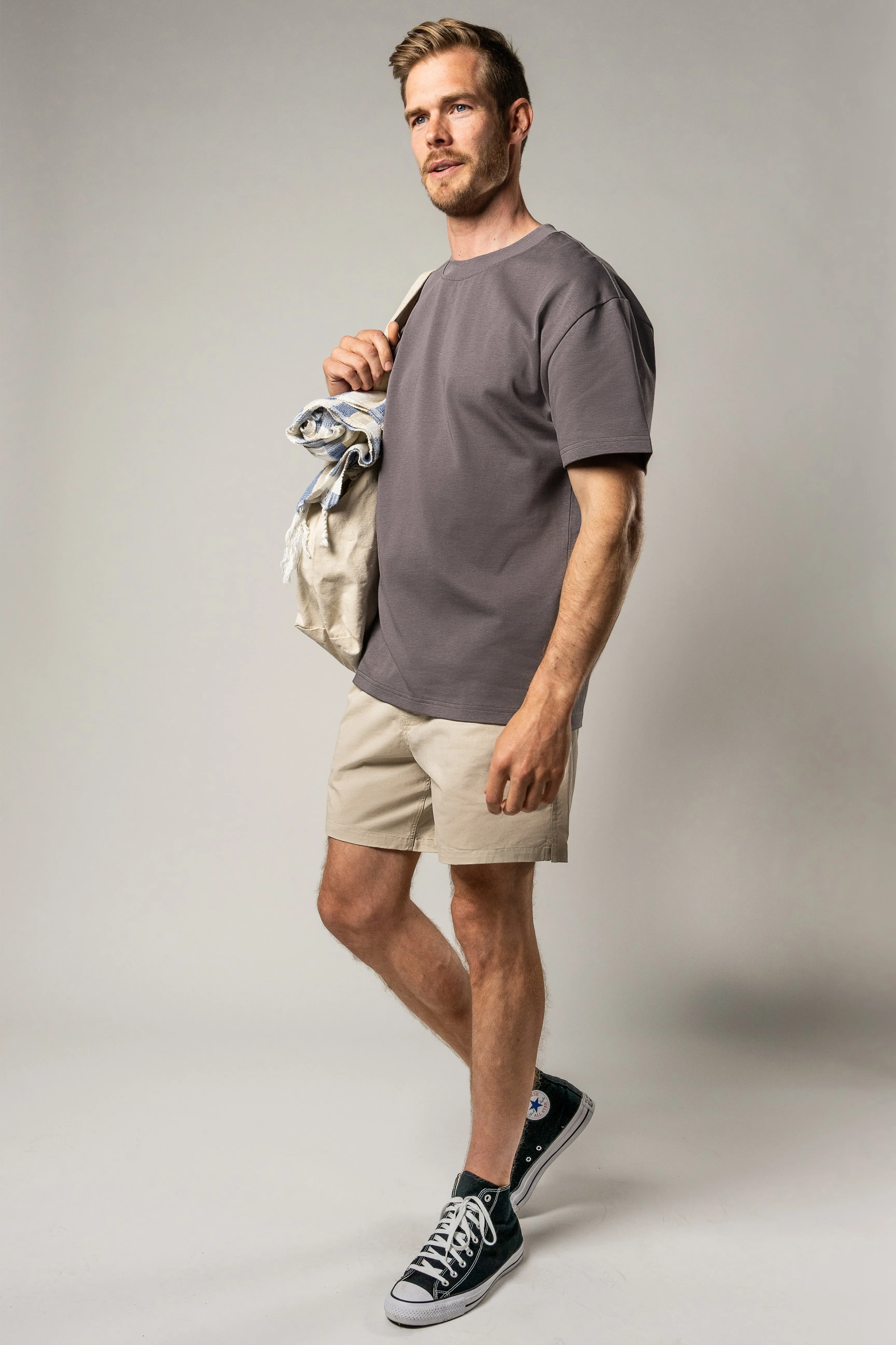 Box Fit Tee - Storm sold by Pearler product image thumbnail 5