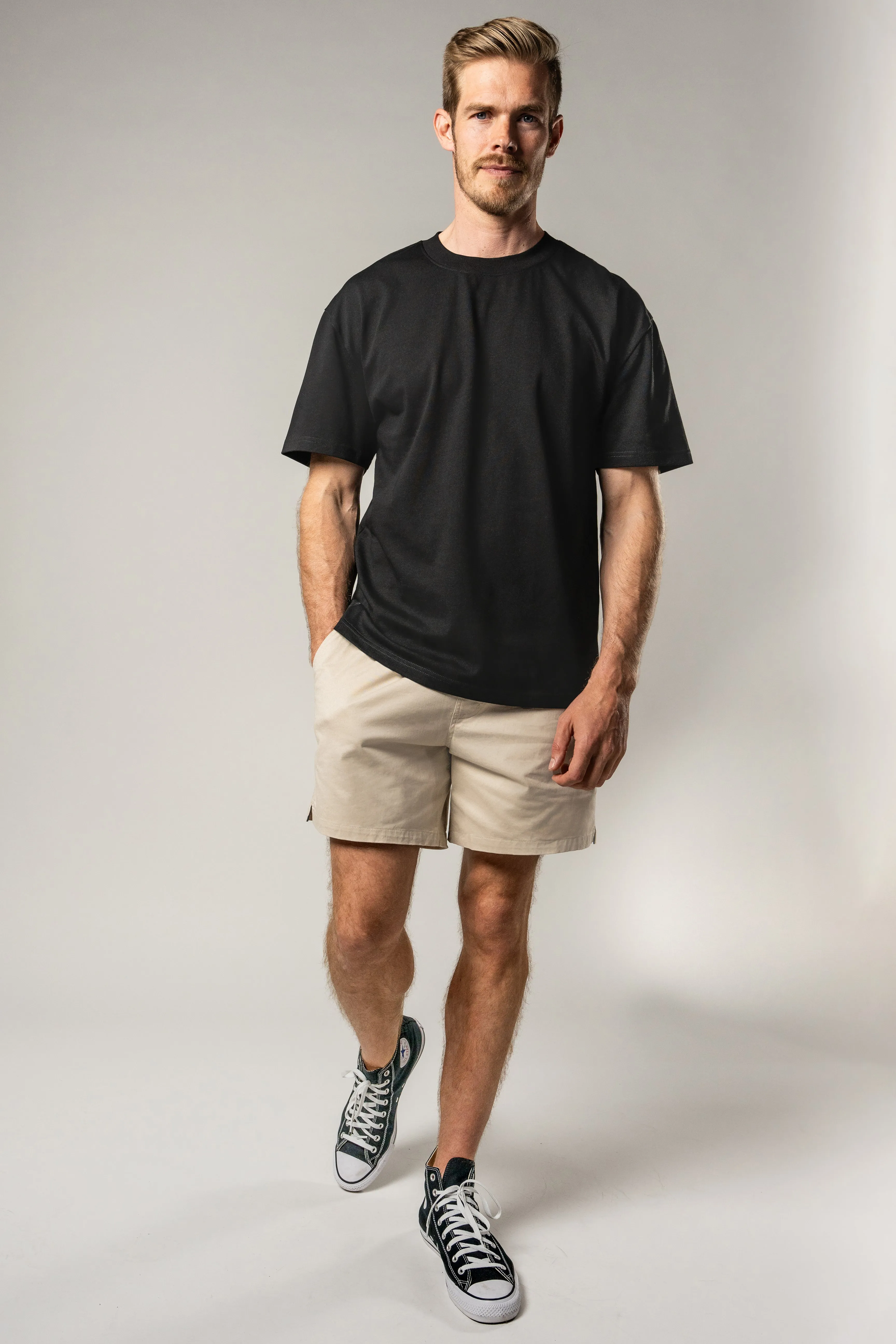 Box Fit Tee - Jet Black sold by Pearler