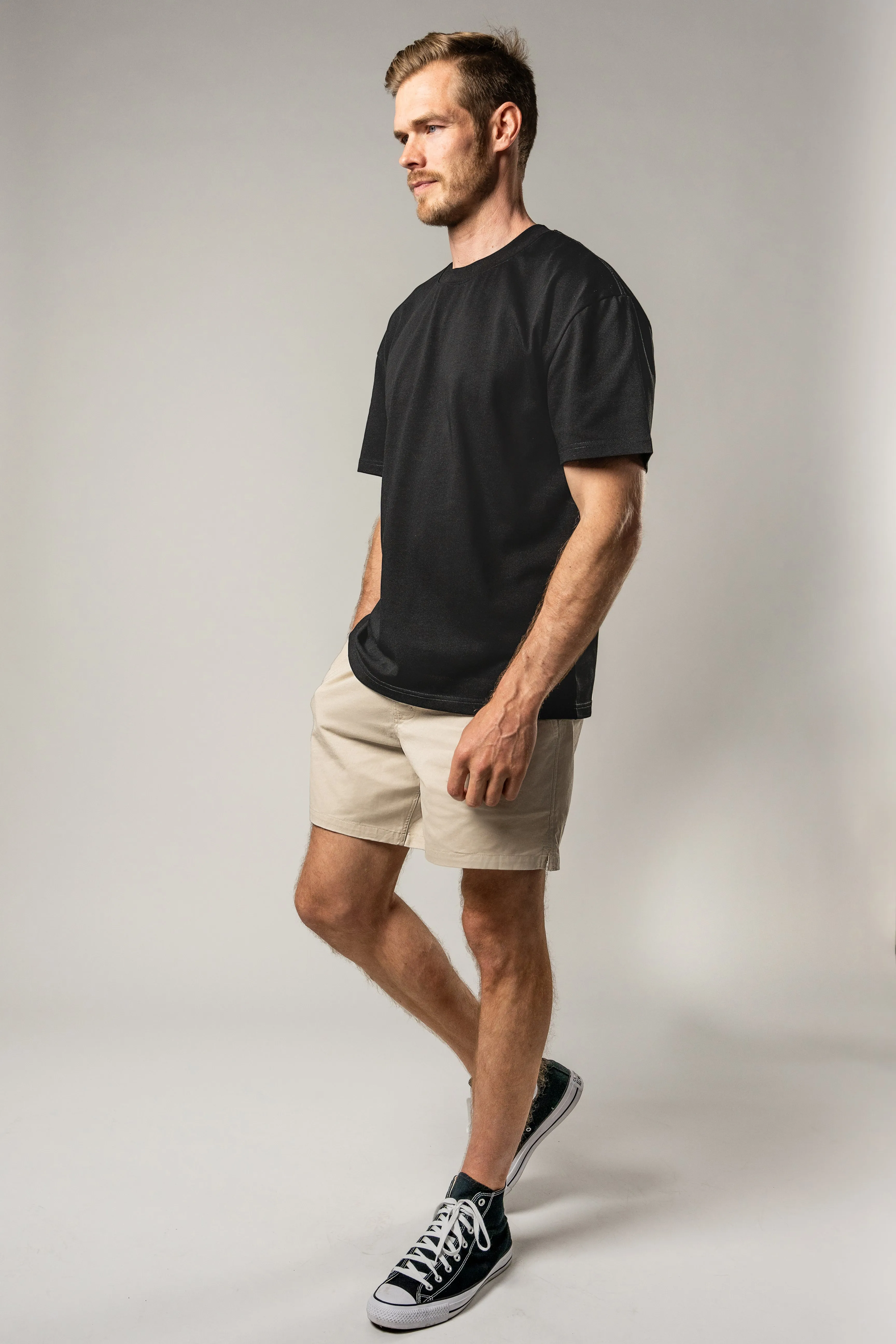 Box Fit Tee - Jet Black sold by Pearler product image thumbnail 5