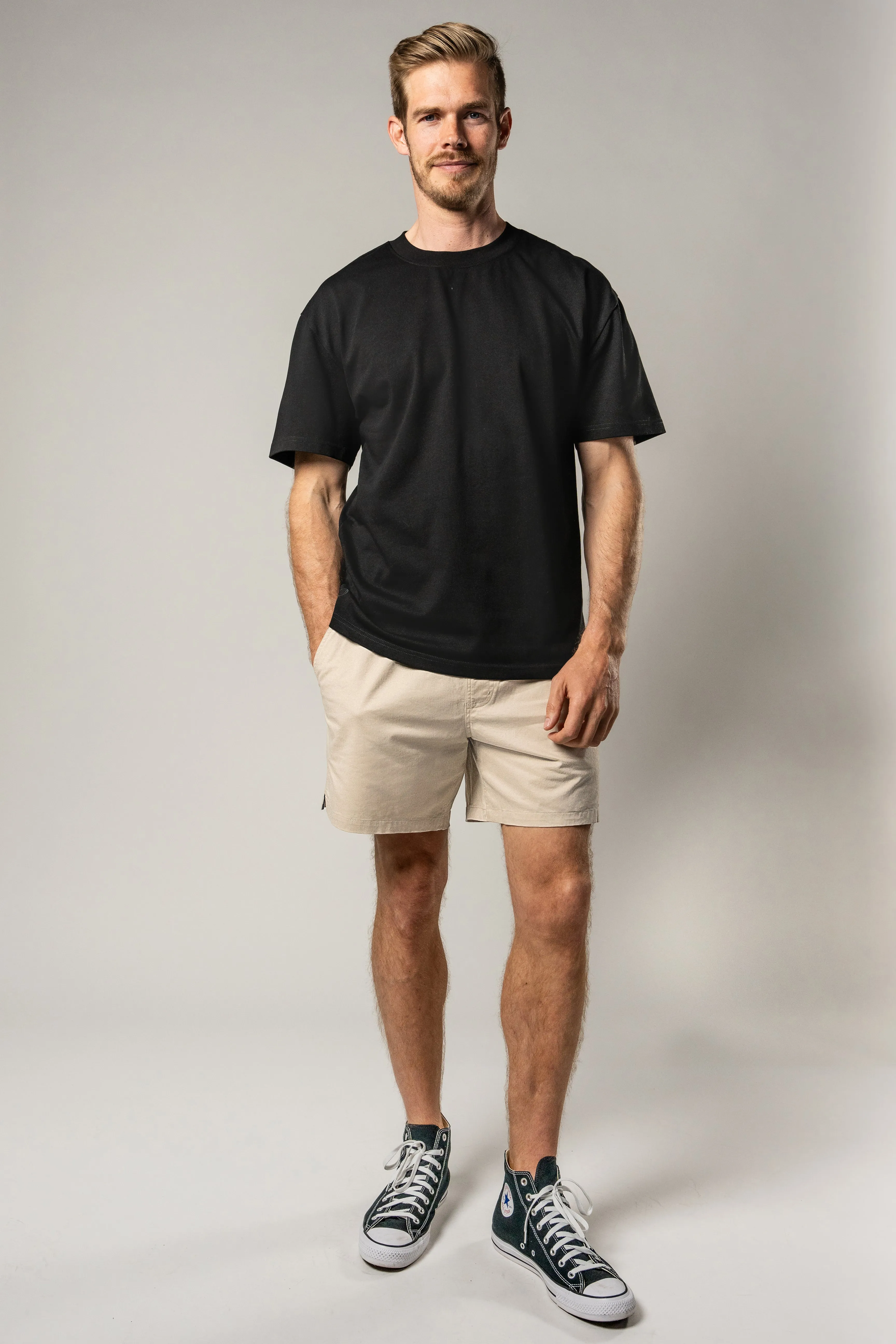 Box Fit Tee - Jet Black sold by Pearler product image thumbnail 4