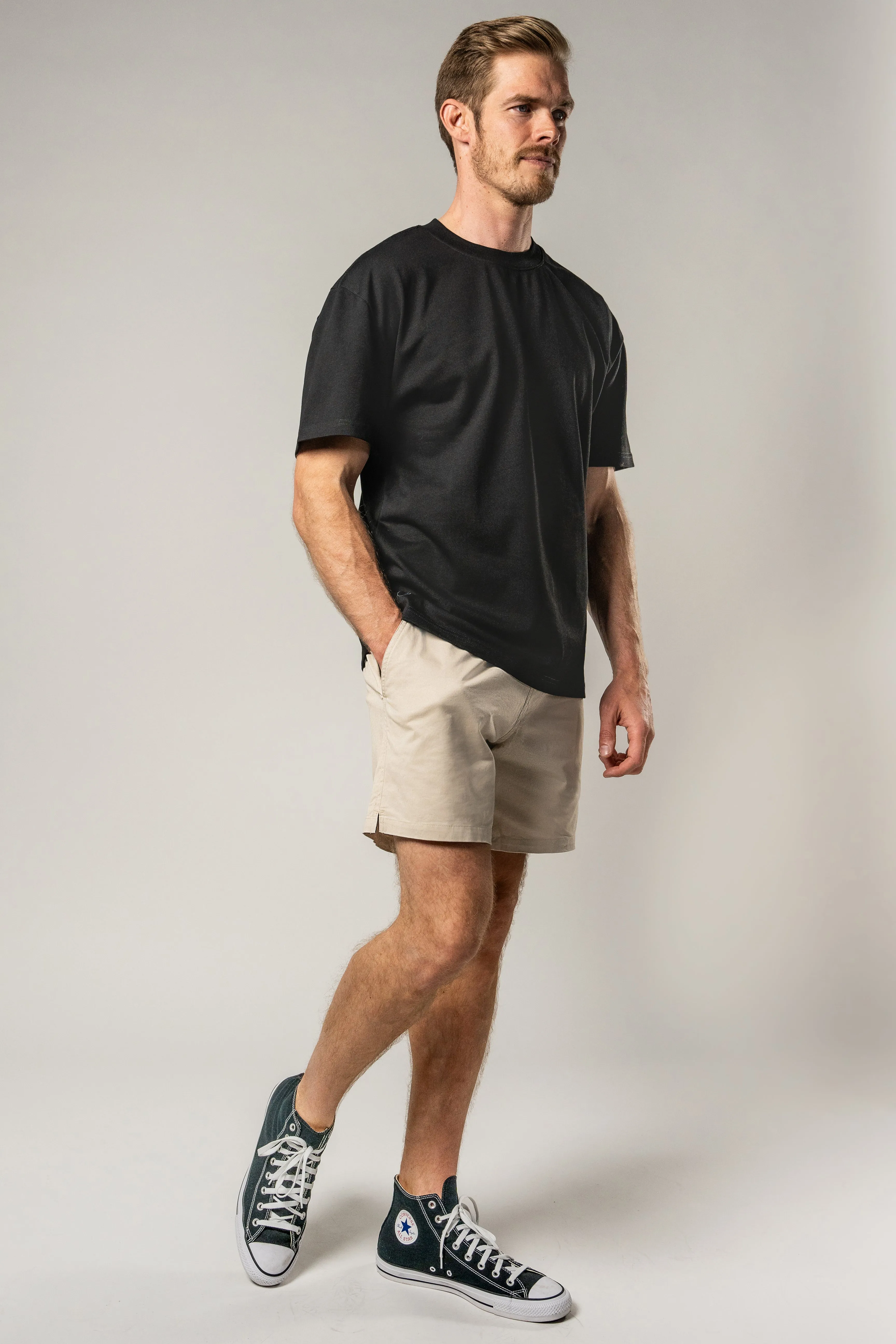 Box Fit Tee - Jet Black sold by Pearler product image thumbnail 2