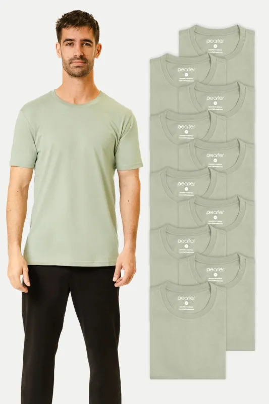 Crew Neck - Sage 10-Pack sold by Pearler