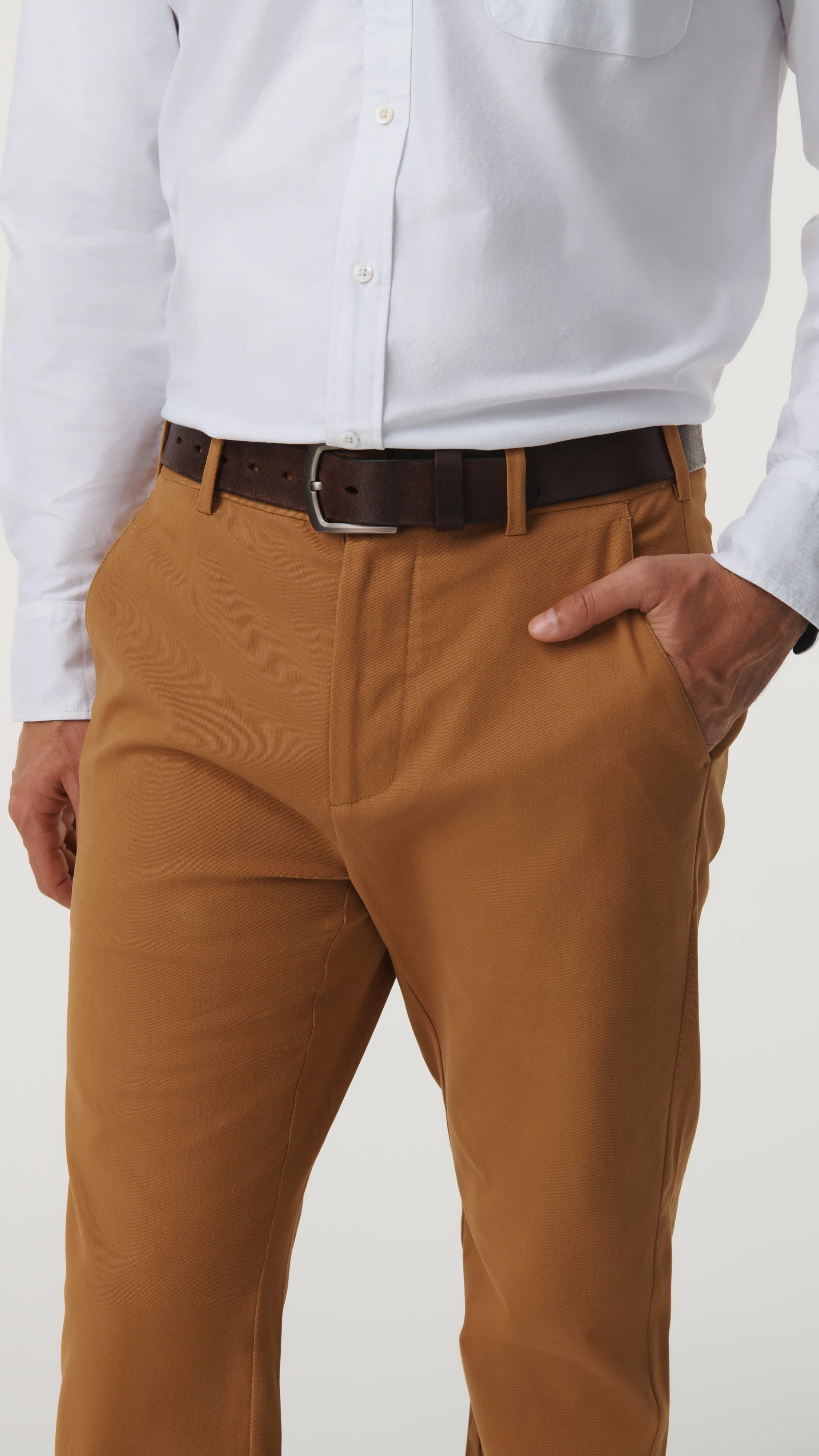 Stretch Chino Pant - Rust sold by Pearler product image thumbnail 2