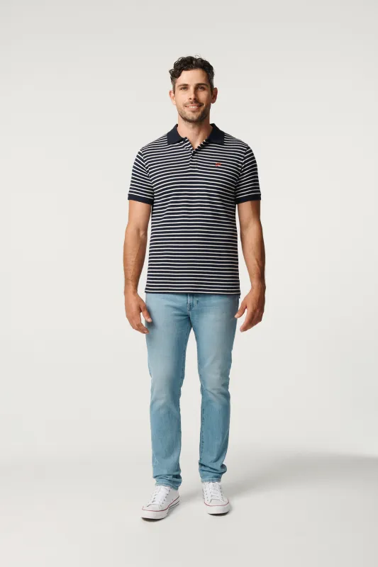 Classic Striped Polo - Regatta sold by Pearler