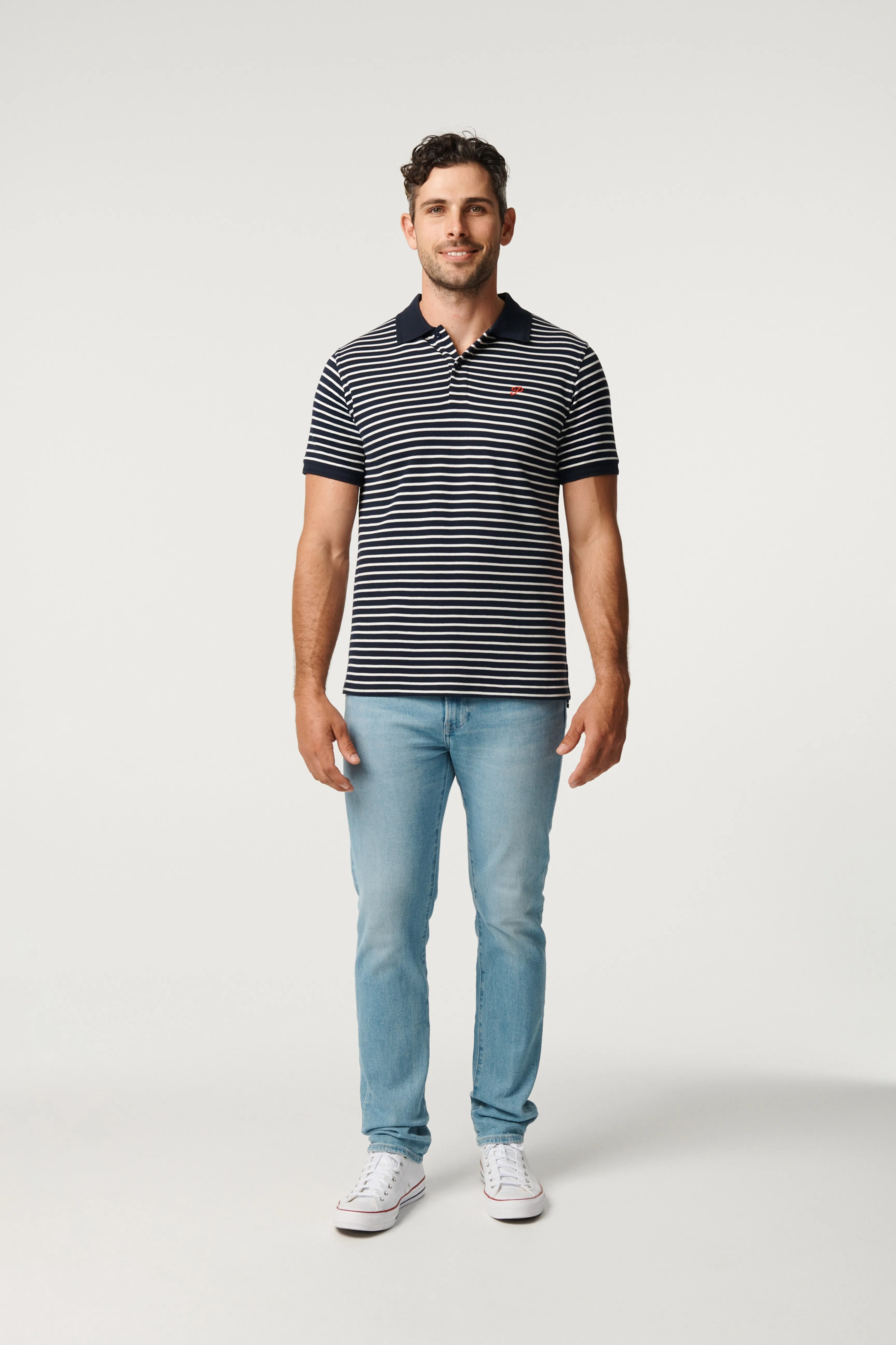 Classic Striped Polo - Regatta sold by Pearler