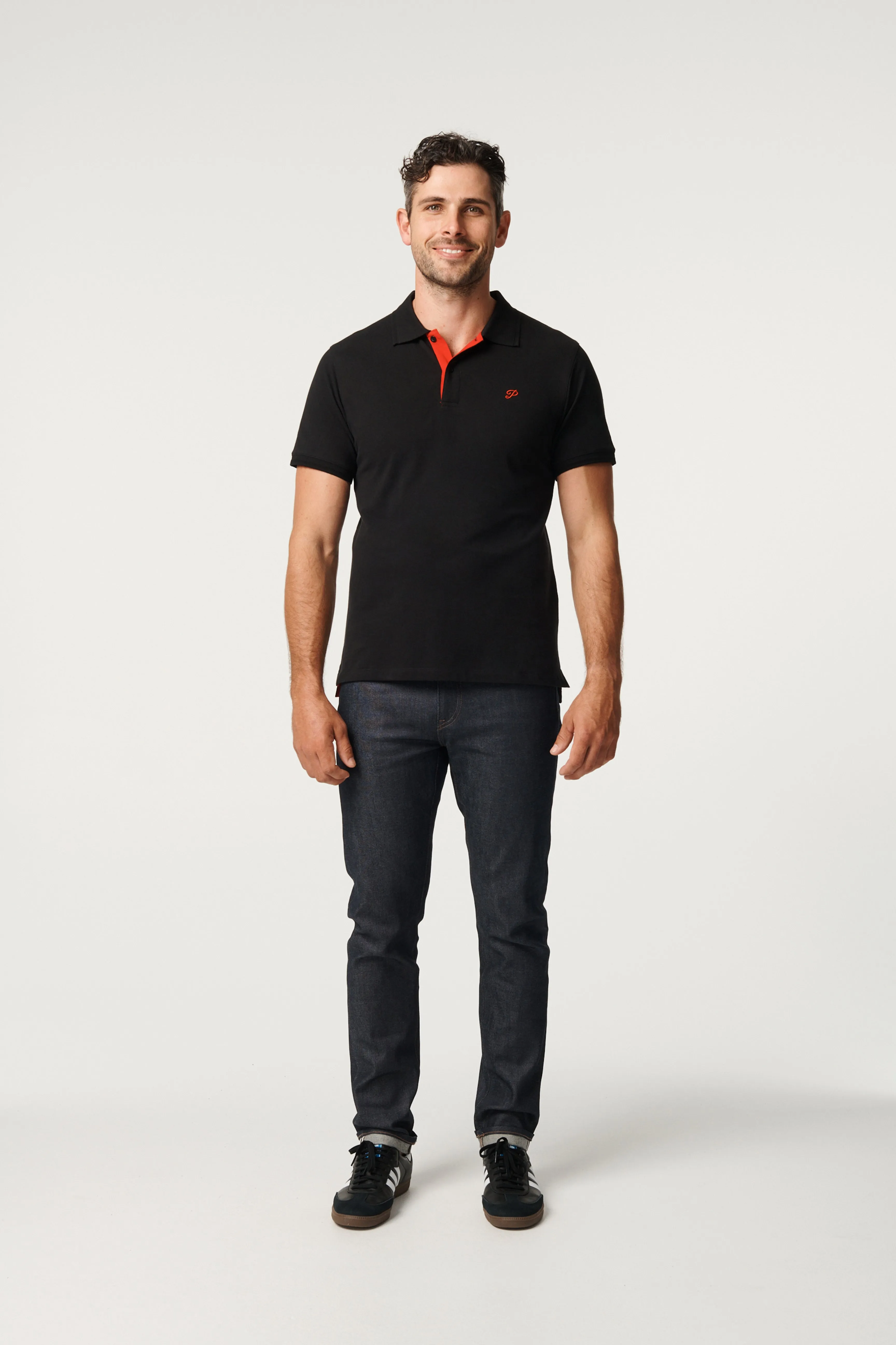 Classic Polo - Jet Black sold by Pearler