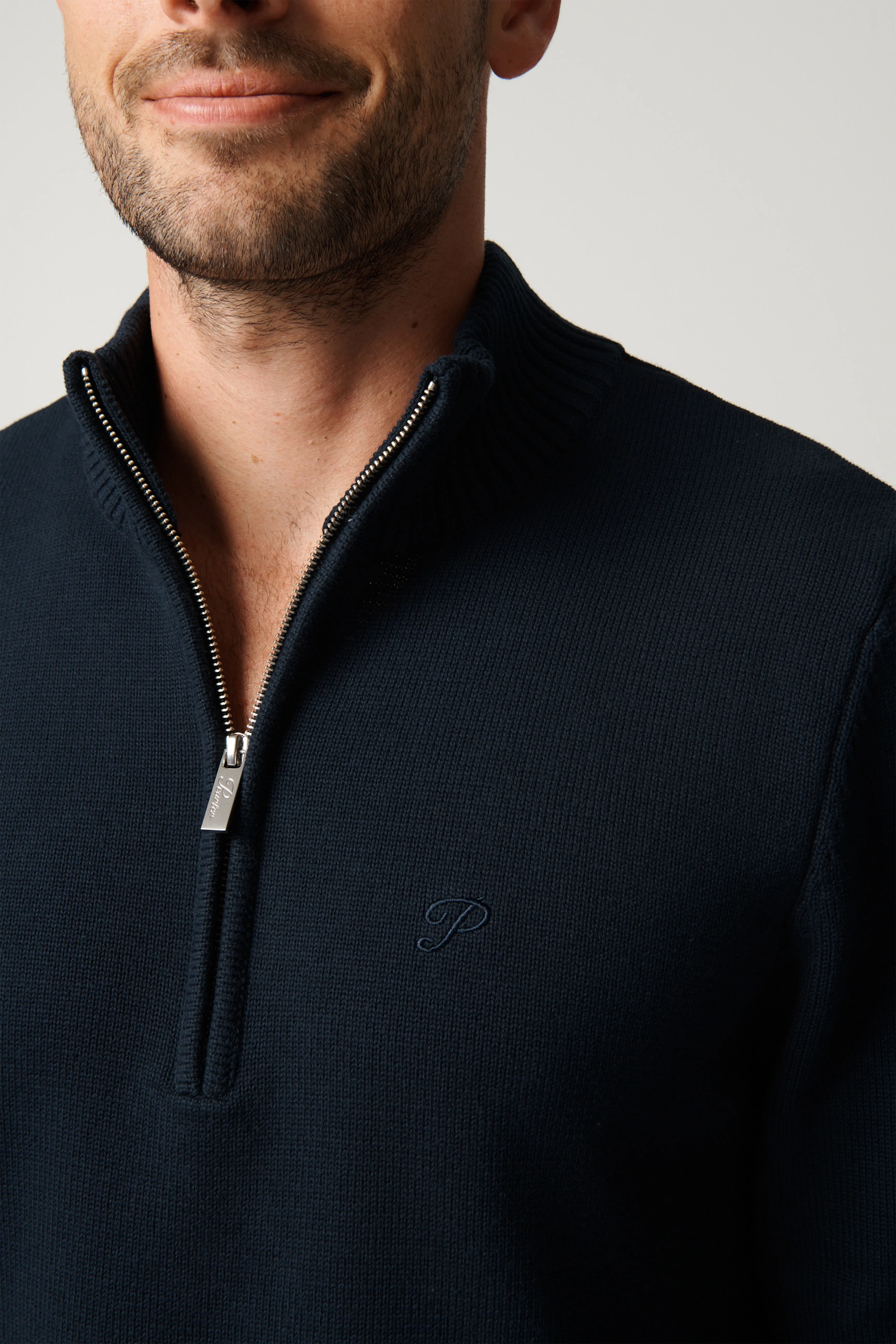 Quarter Knit - Navy sold by Pearler product image thumbnail 3