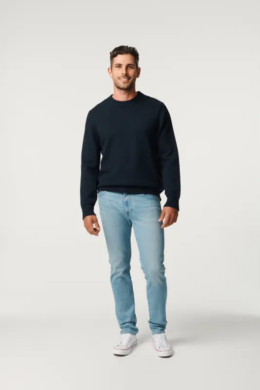 Crew Knit - Navy sold by Pearler