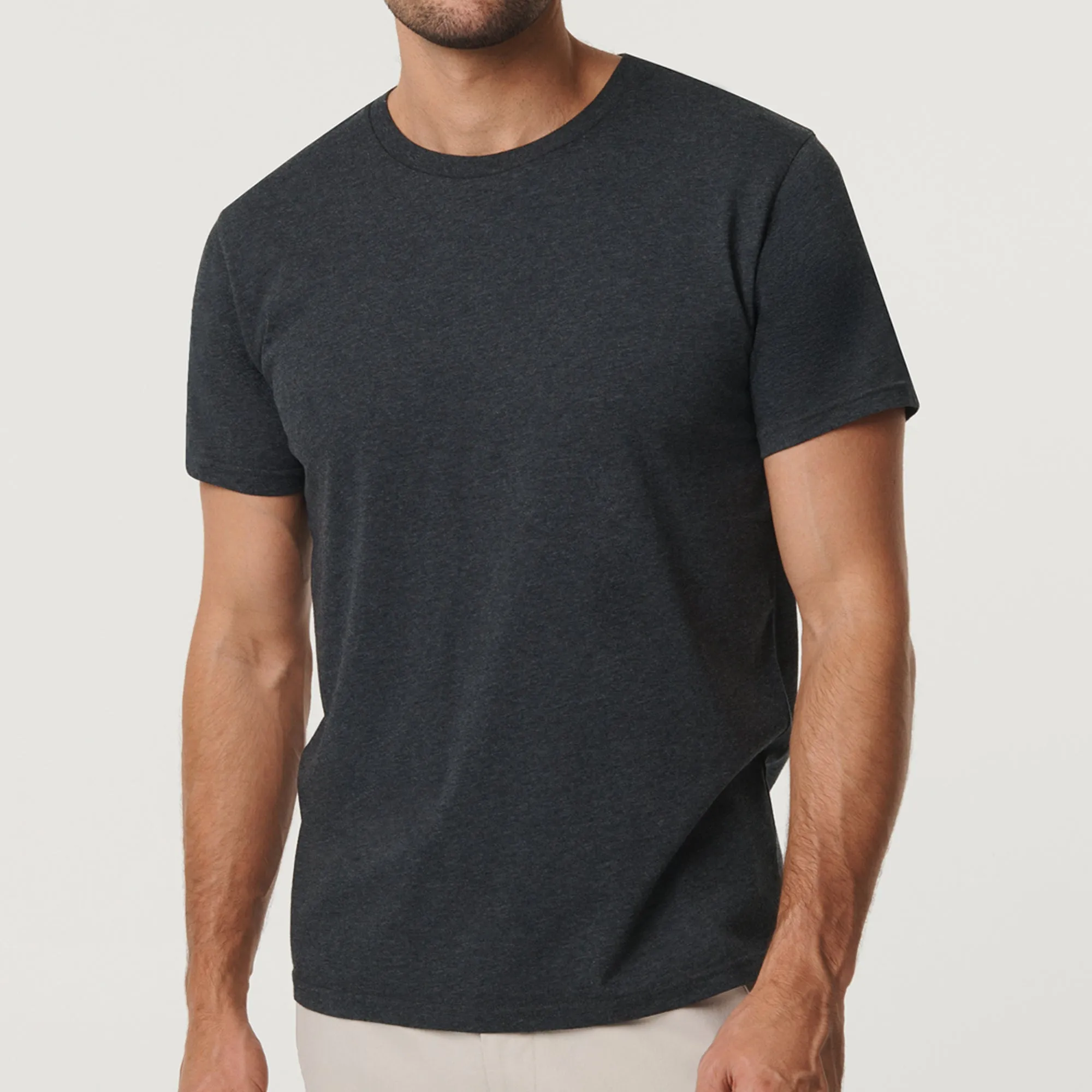 Crew Neck - Charcoal 6-Pack sold by Pearler