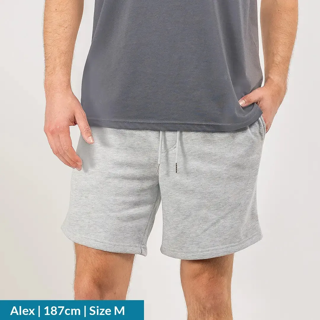 Trackie Shorts | Grey Mist sold by Pearler product image thumbnail 4