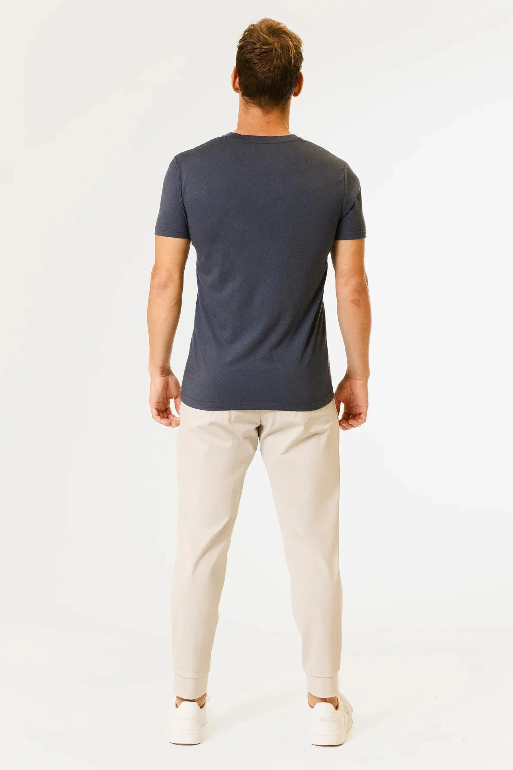 Short Sleeve V Neck - Ocean Stone sold by Pearler product image thumbnail 4