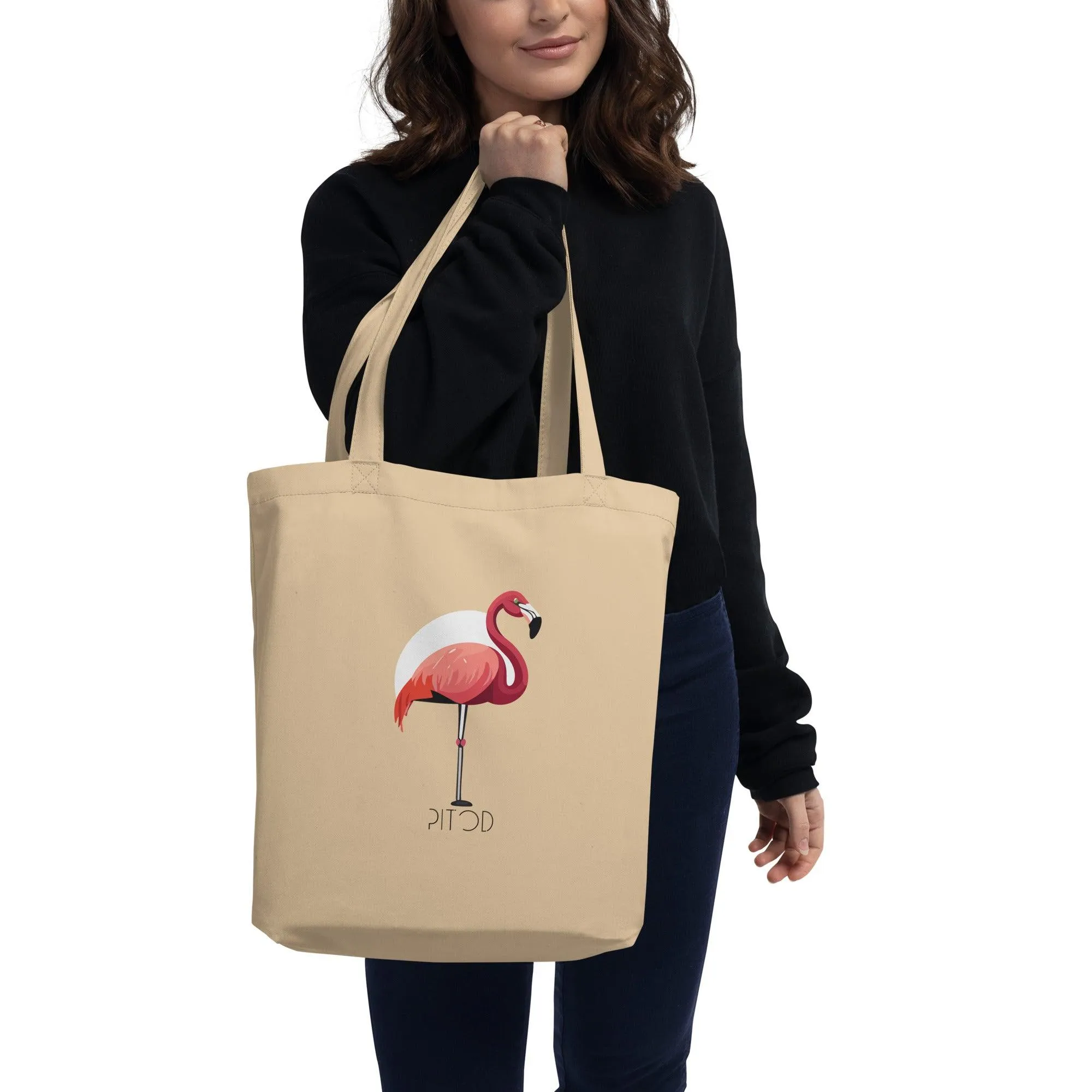 Flamingo Tote Bag sold by Pitod product image thumbnail 2