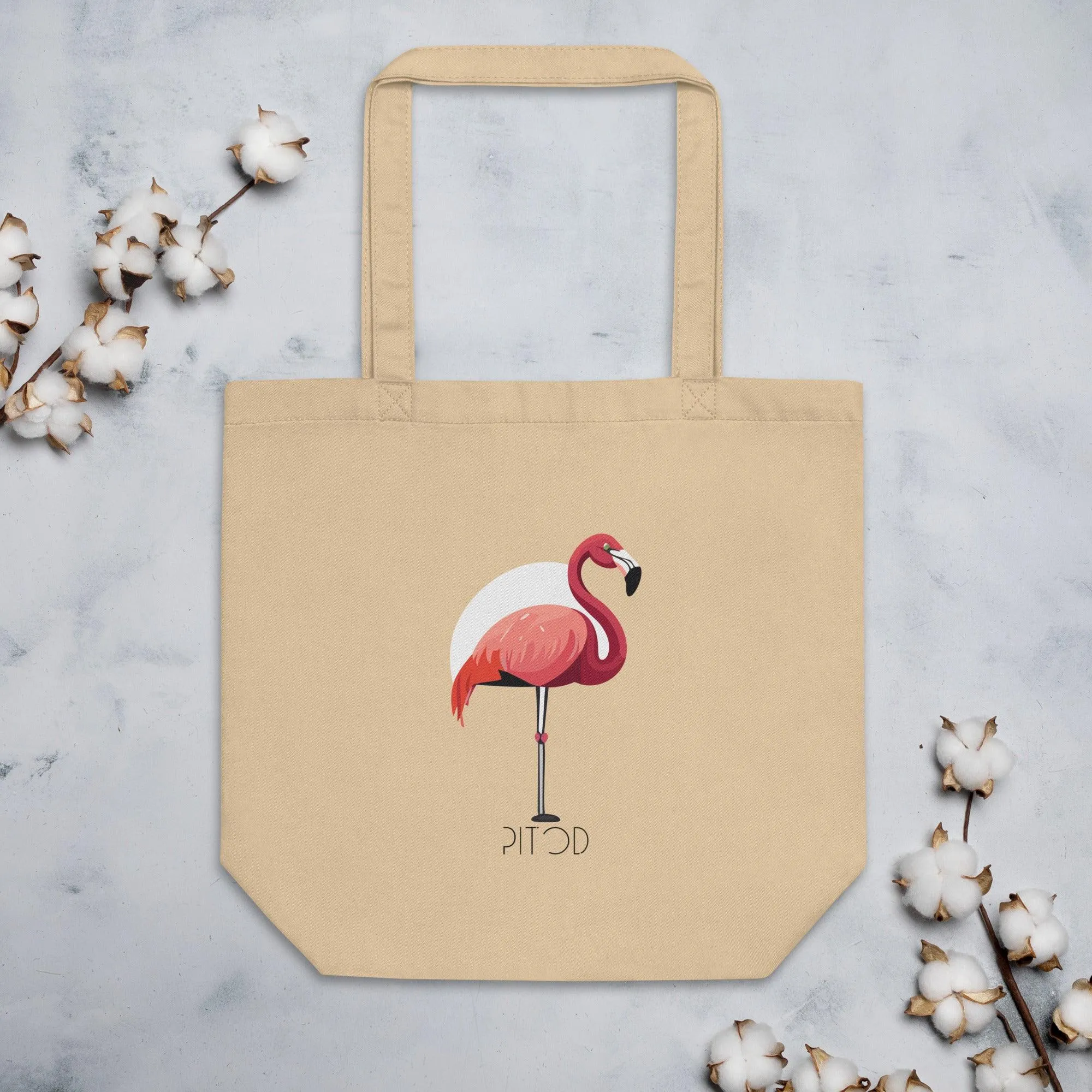 Flamingo Tote Bag sold by Pitod product image thumbnail 3