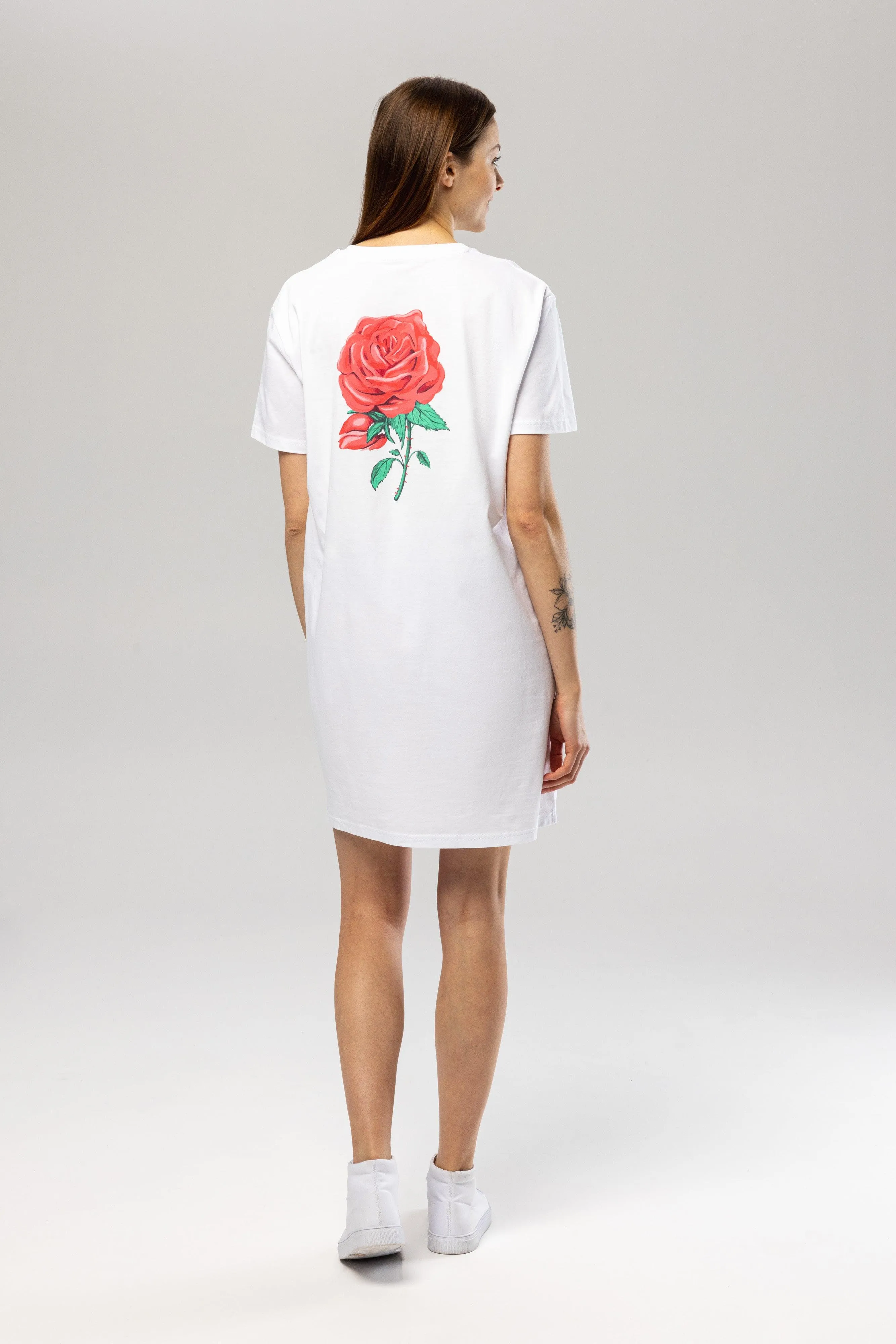 Flower T-Shirt Dress sold by Pitod