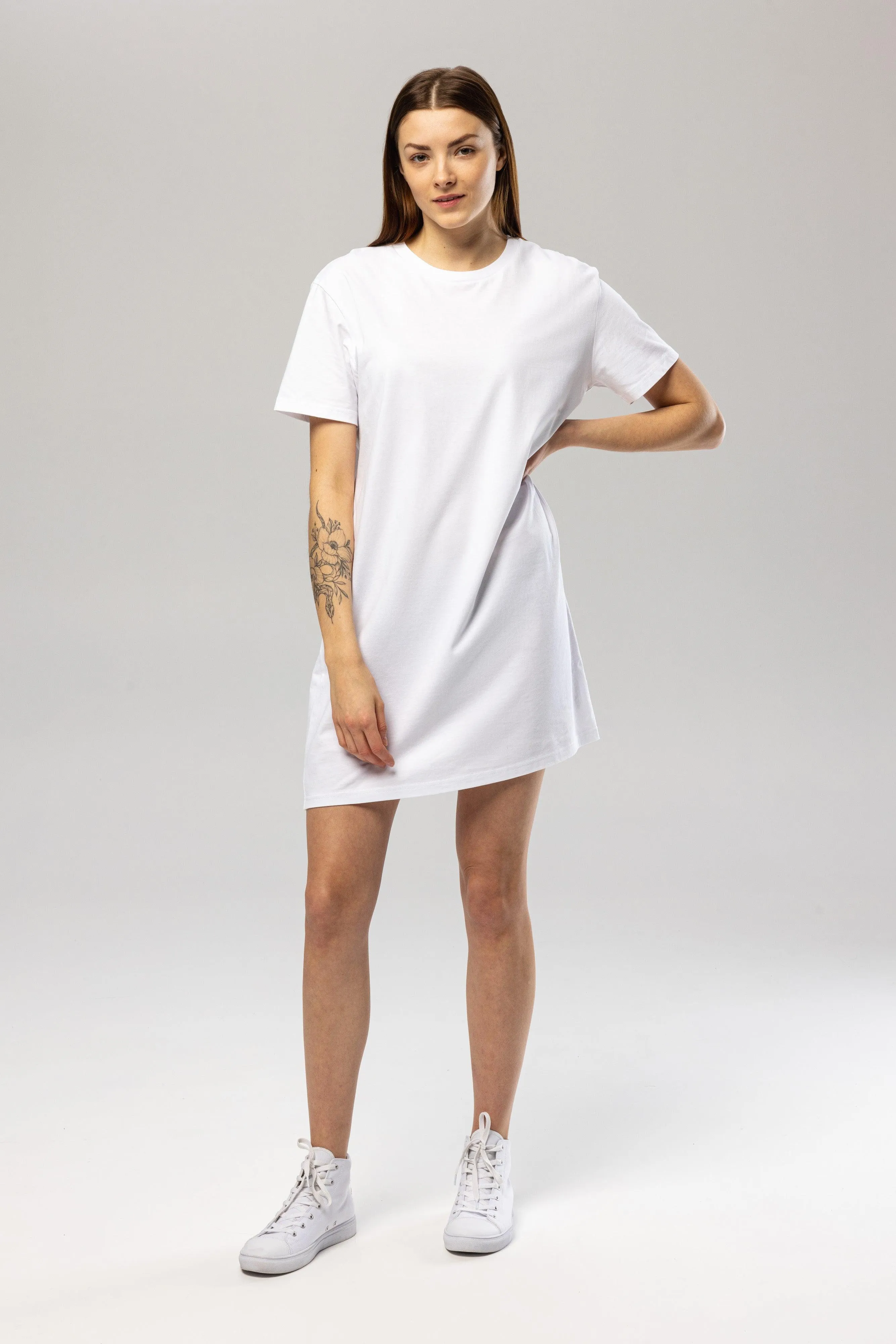 Flower T-Shirt Dress sold by Pitod product image thumbnail 4