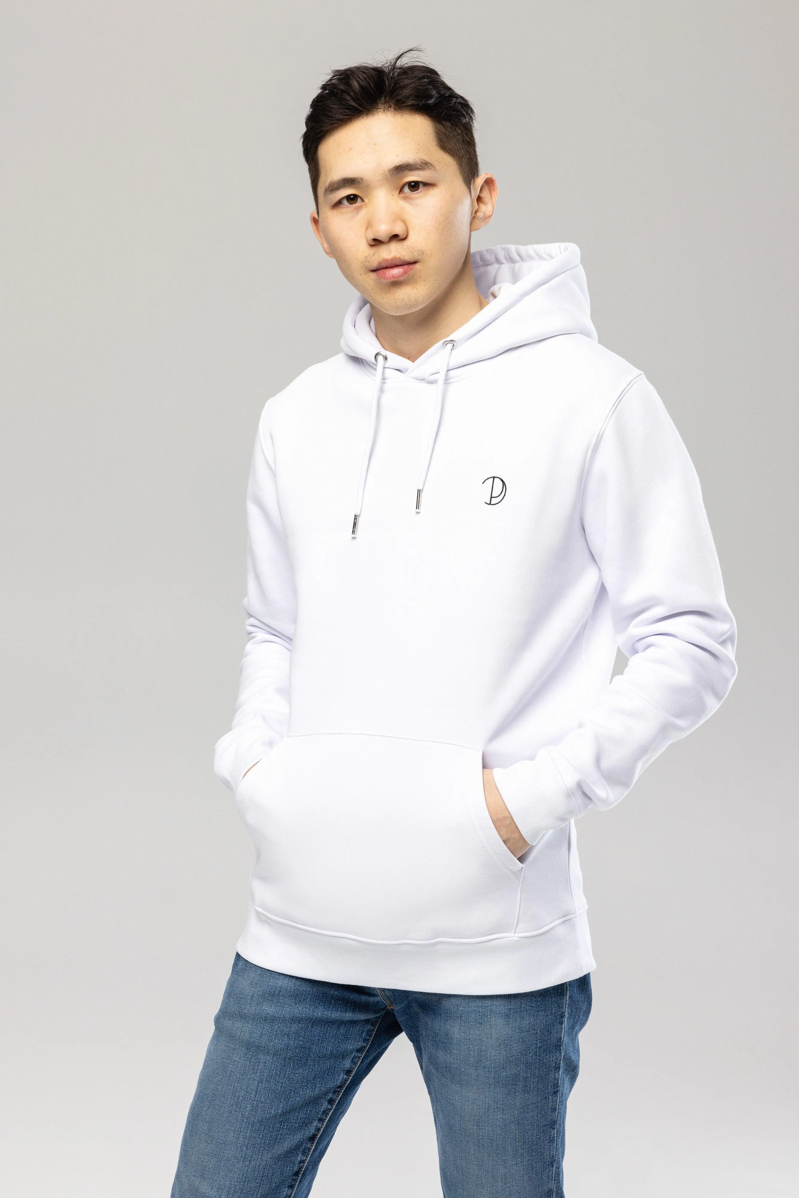 Embroidered Logo Hoodie sold by Pitod