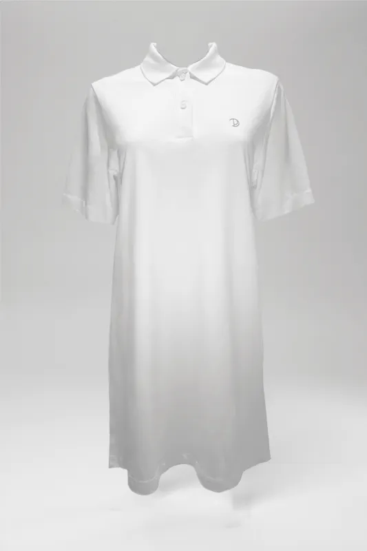 Printed P Polo Shirt Dress sold by Pitod