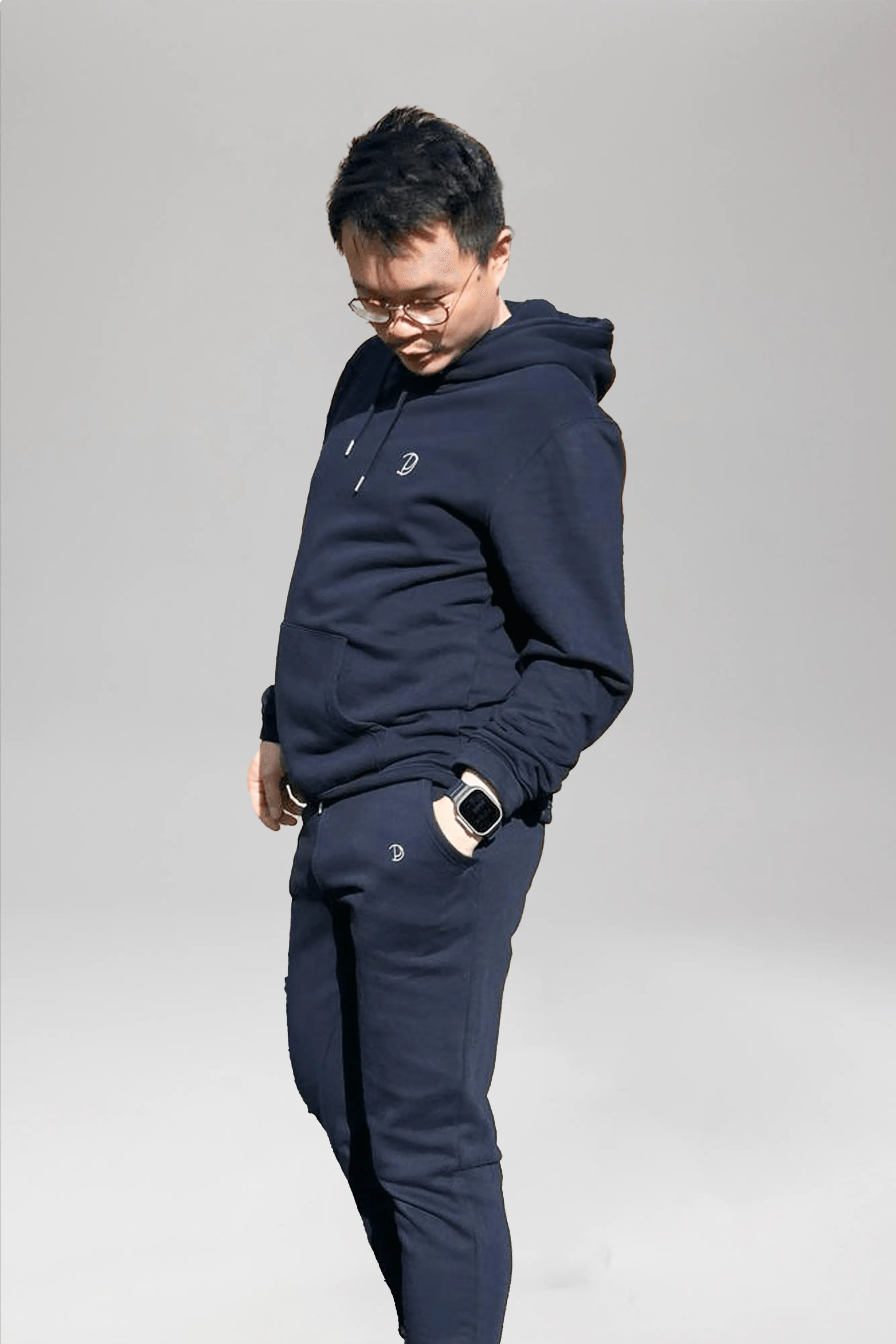 Navy Hoodie + Jogger sold by Pitod product image thumbnail 2