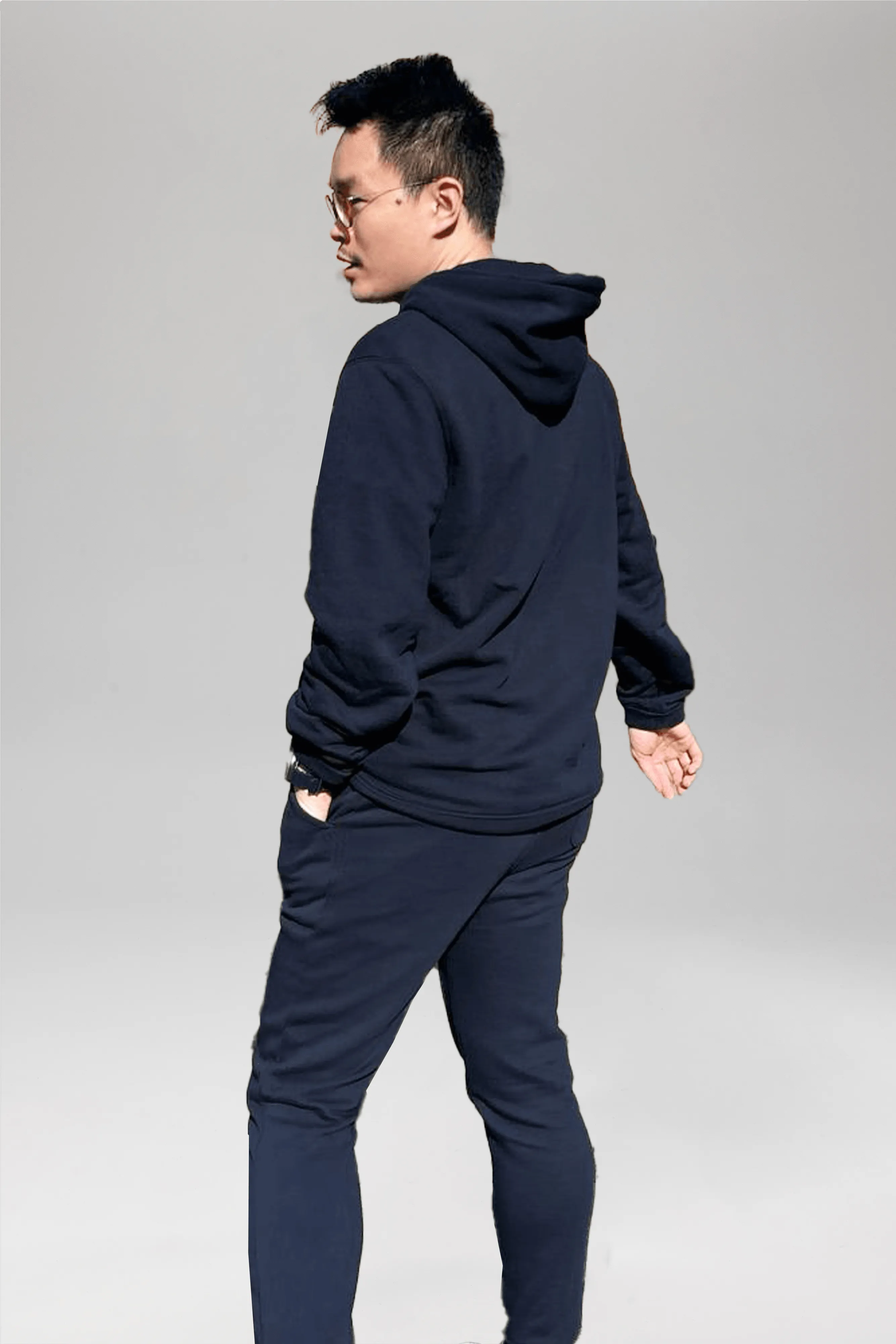 Navy Hoodie + Jogger sold by Pitod product image thumbnail 3