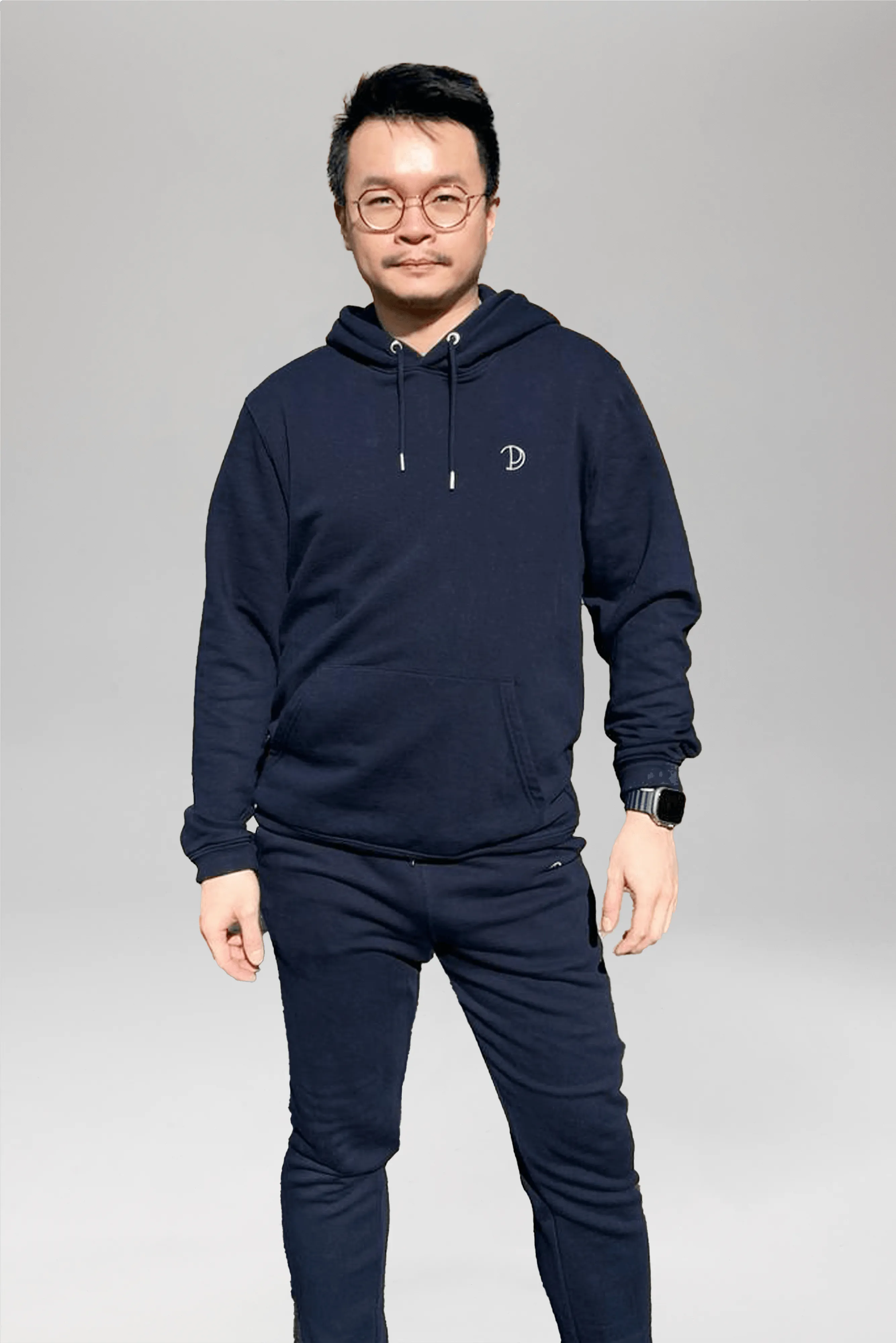 Navy Hoodie + Jogger sold by Pitod