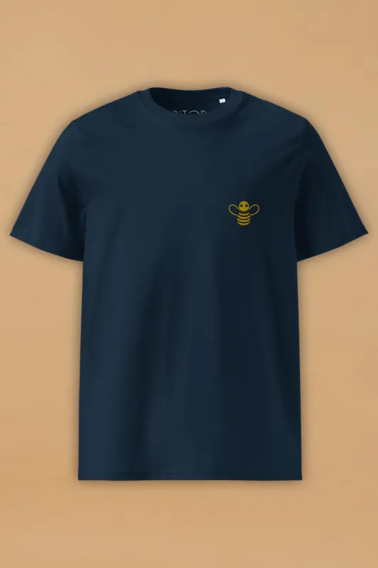 Embroidered Bee T-Shirt sold by Pitod