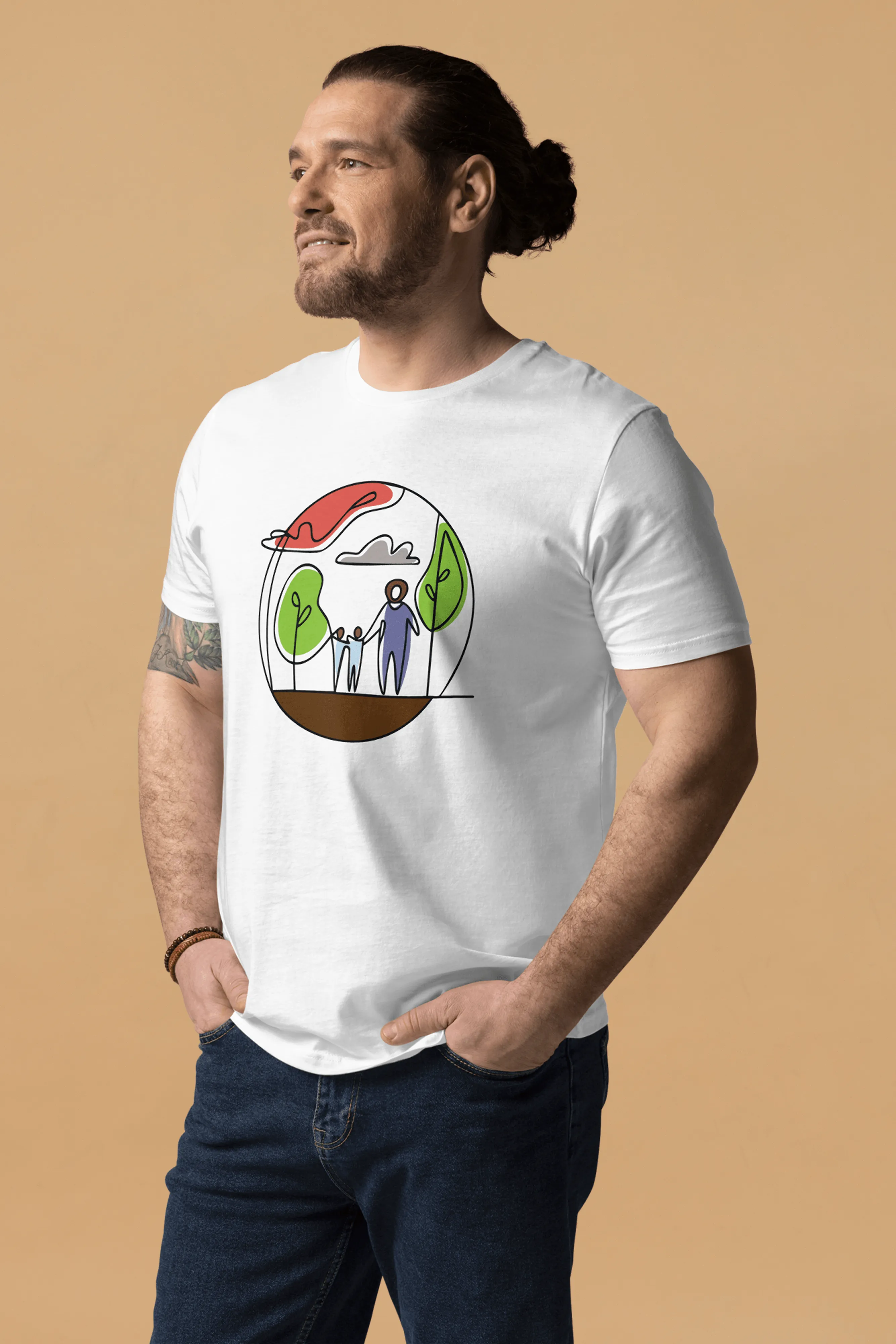 Rainforest Community T-Shirt sold by Pitod product image thumbnail 2