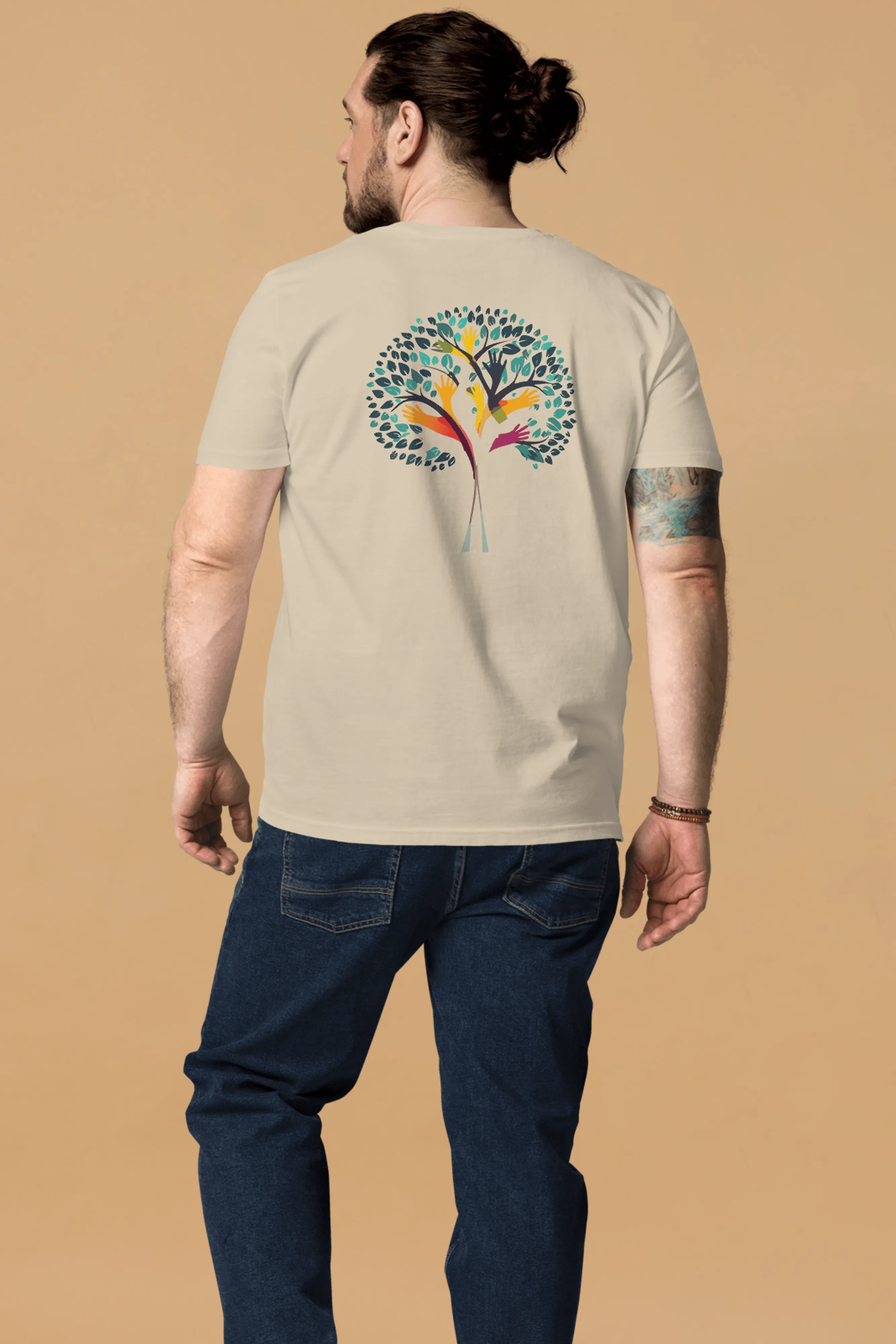 Unity Tree T-Shirt sold by Pitod product image thumbnail 3