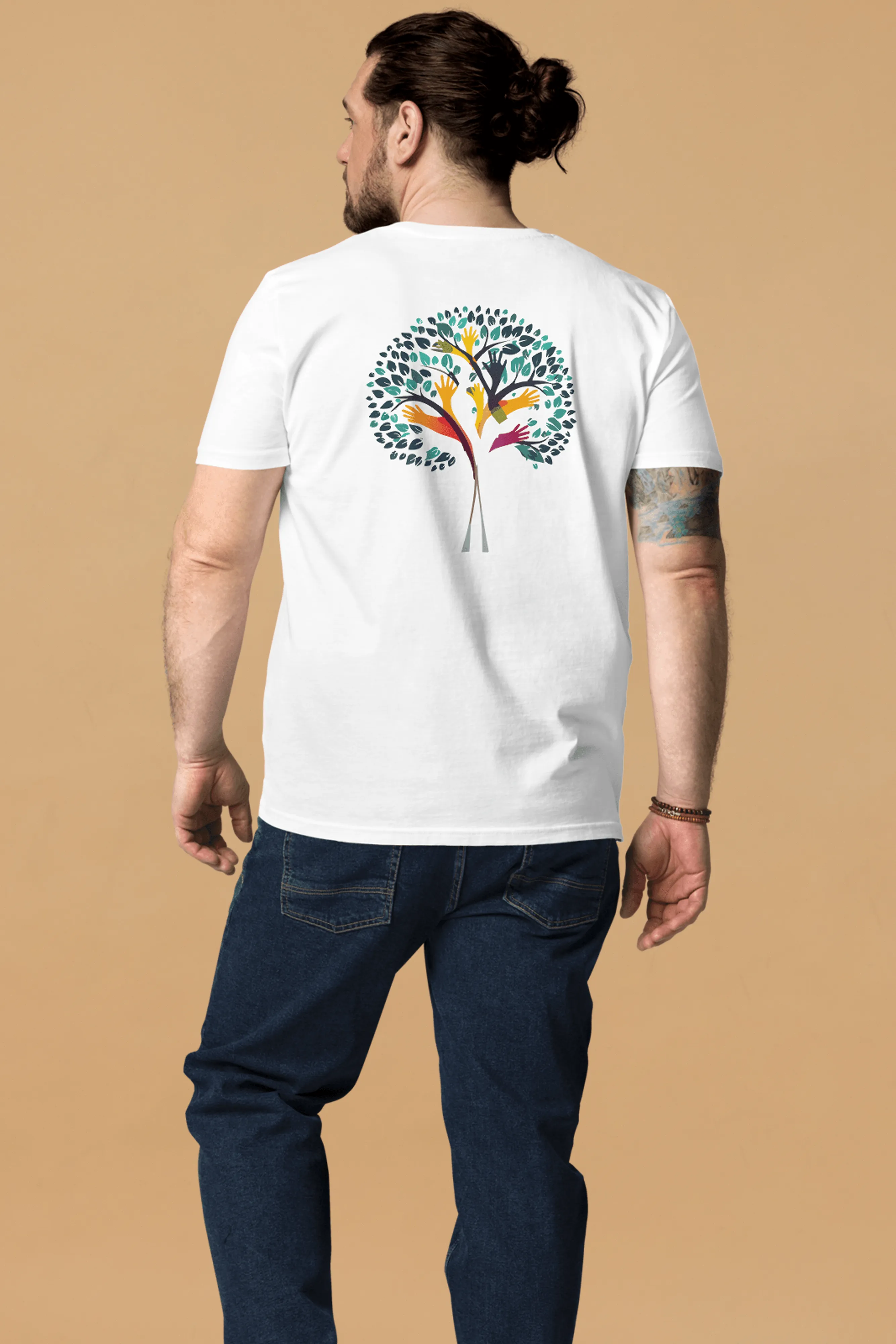 Unity Tree T-Shirt sold by Pitod product image thumbnail 3