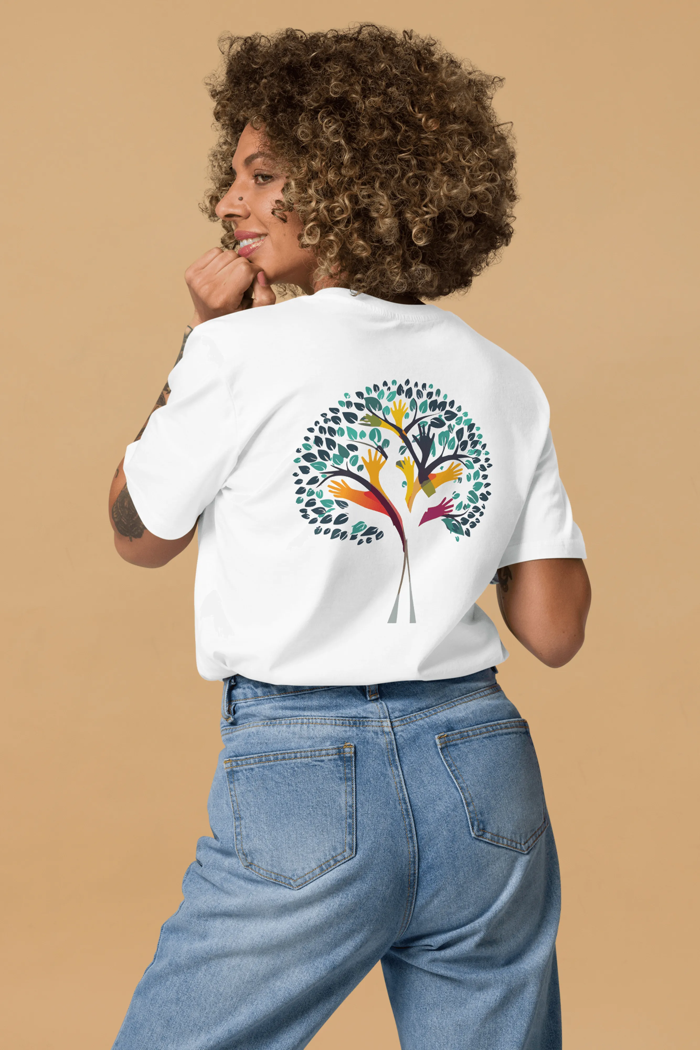 Unity Tree T-Shirt sold by Pitod product image thumbnail 2