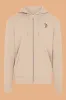 Embroidered P Zip-Up Hoodie sold by Pitod