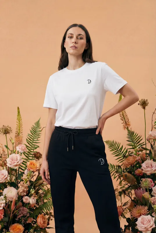 Embroidered P T-Shirt made by Pitod