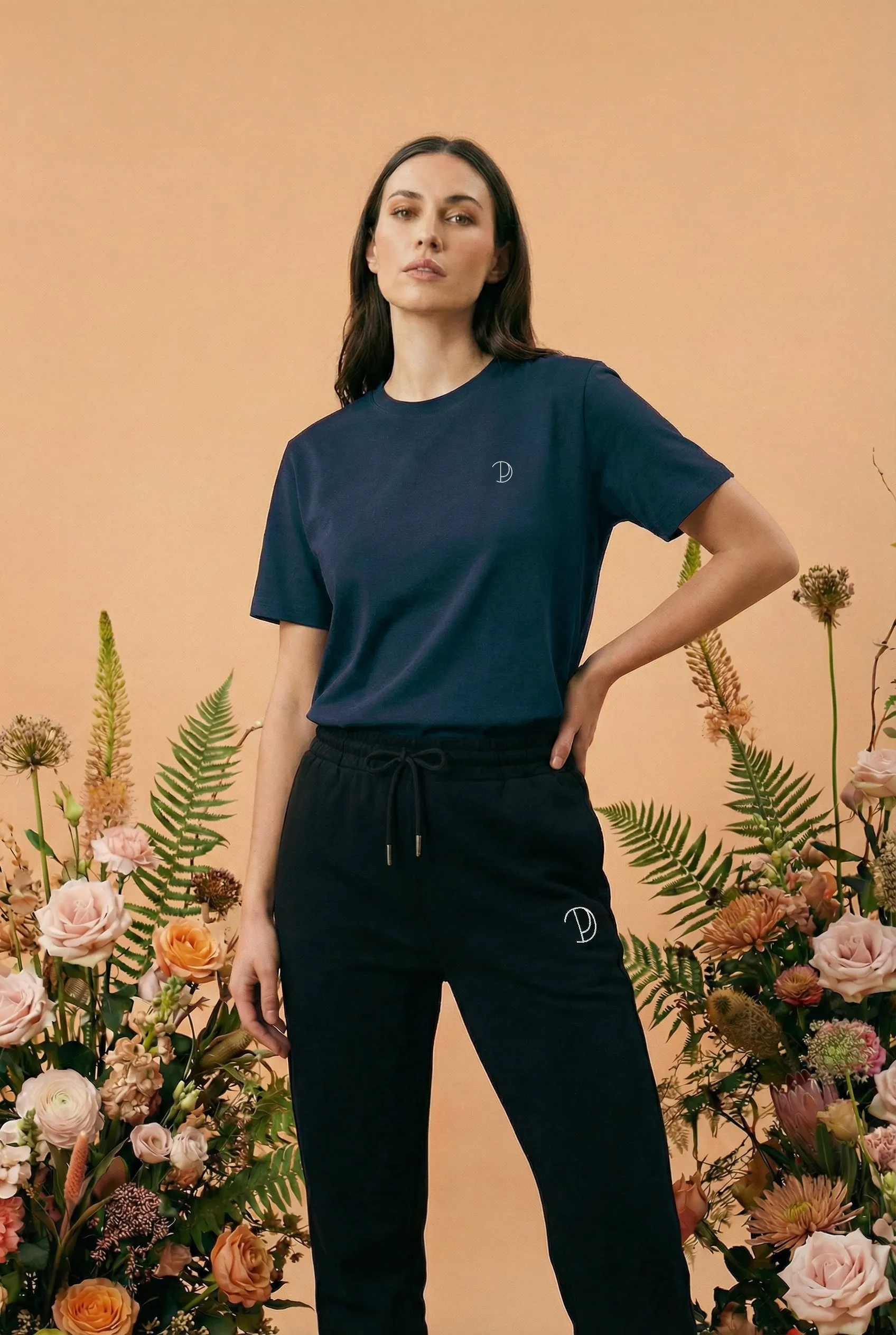 Embroidered P T-Shirt sold by Pitod product image thumbnail 2