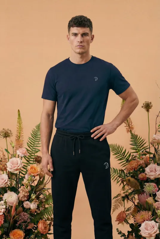 Embroidered P T-Shirt made by Pitod