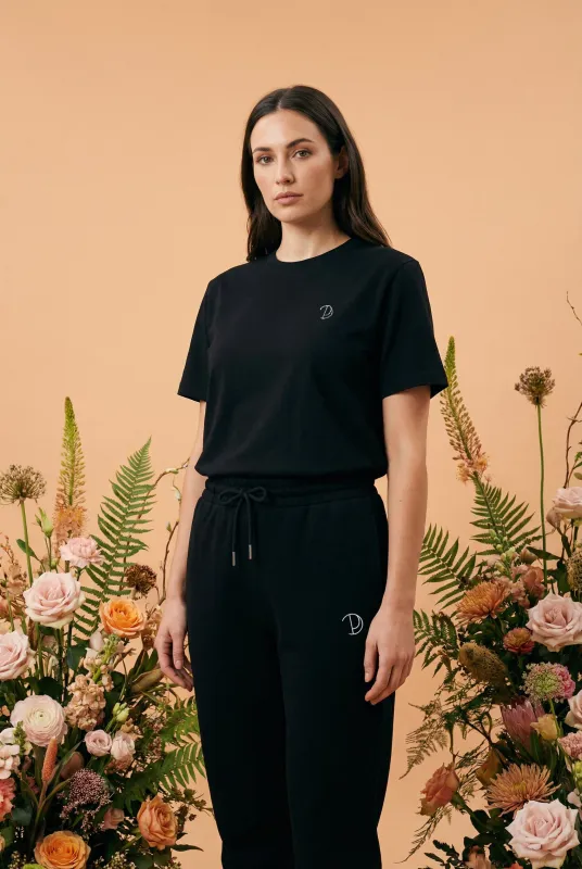 Embroidered P T-Shirt made by Pitod